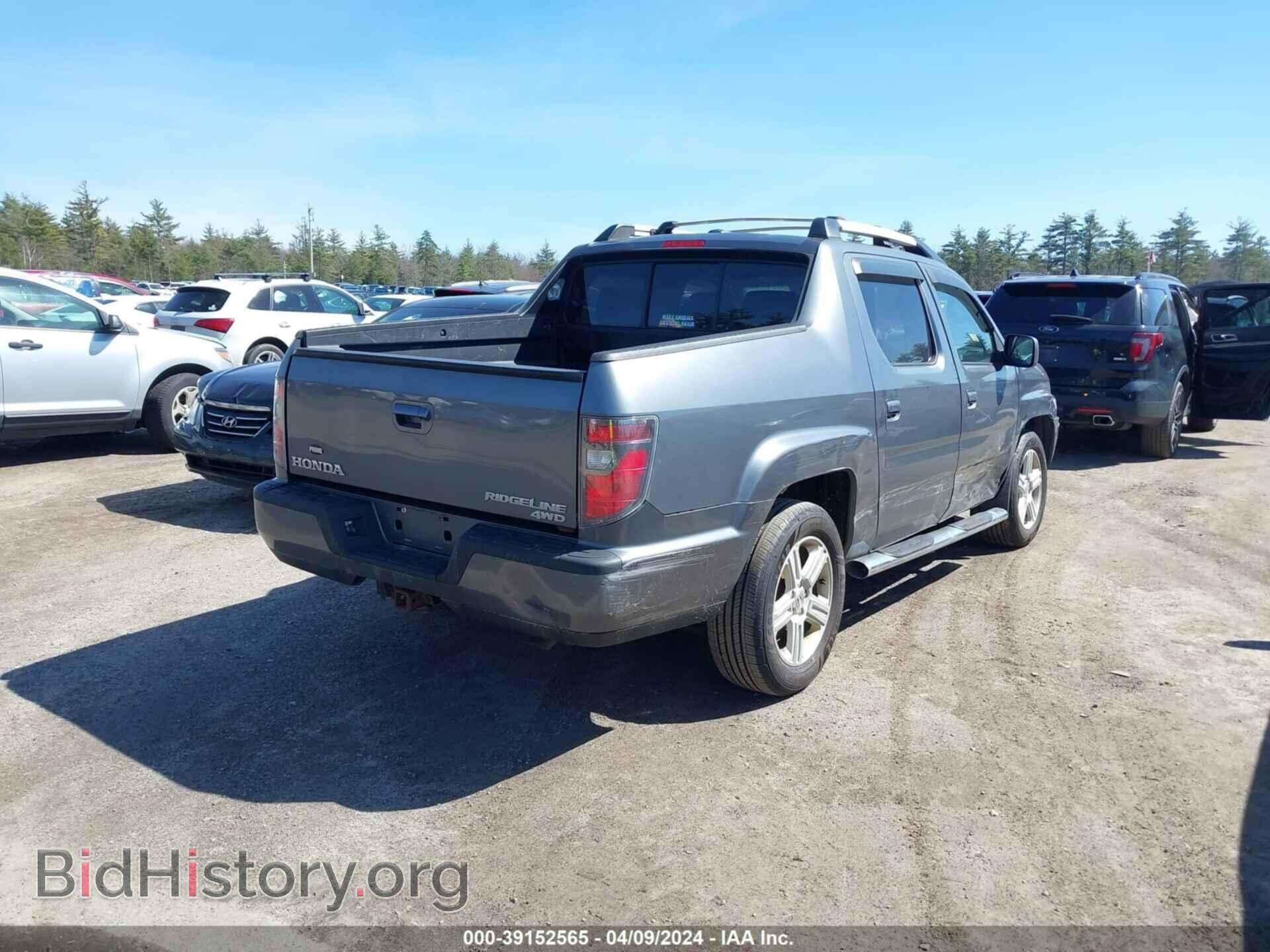 2012 HONDA RIDGELINE - VIN: 5FPYK1F5XCB454145 - Фото 4