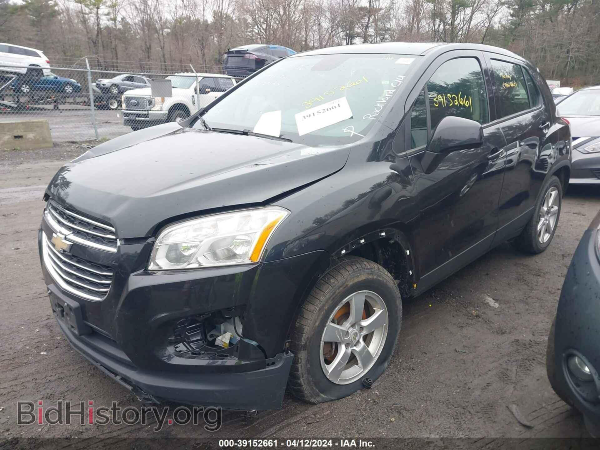2016 CHEVROLET TRAX - VIN: KL7CJNSB2GB627476 - Фото 2