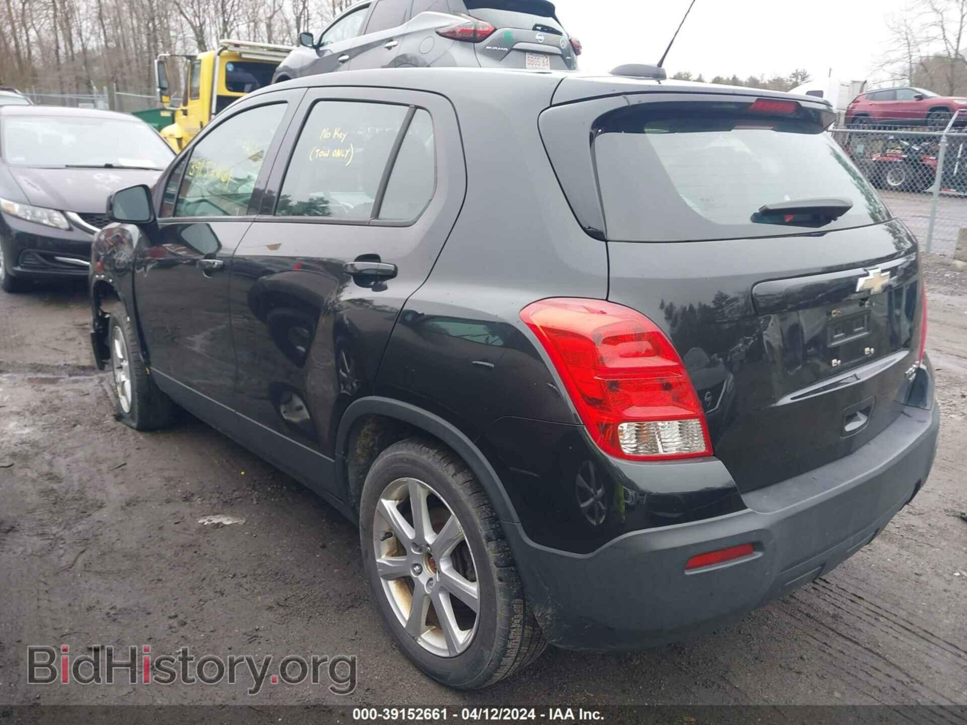 2016 CHEVROLET TRAX - VIN: KL7CJNSB2GB627476 - Фото 3