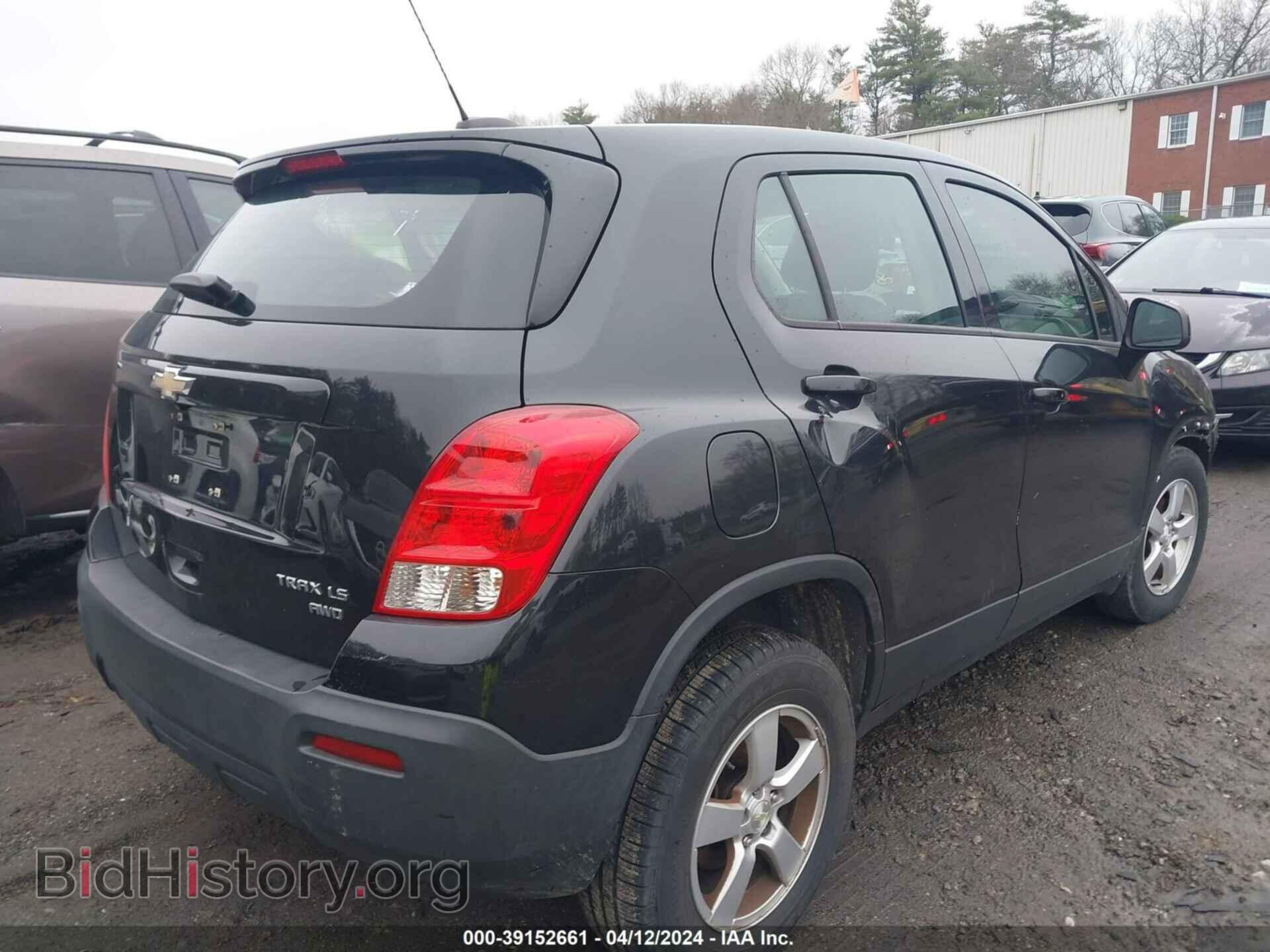 2016 CHEVROLET TRAX - VIN: KL7CJNSB2GB627476 - Фото 4