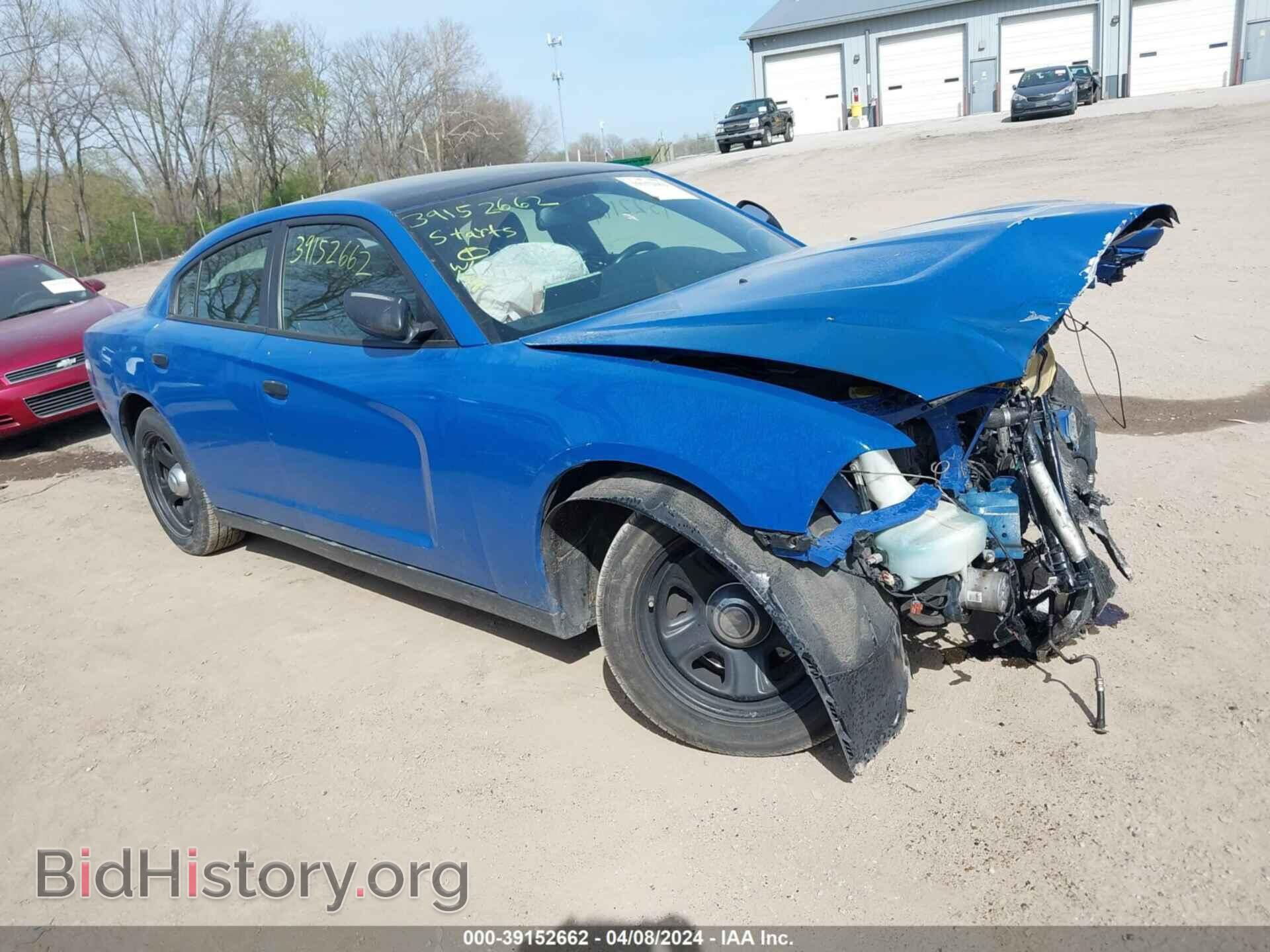 Photo 2C3CDXAT6EH218910 - DODGE CHARGER 2014