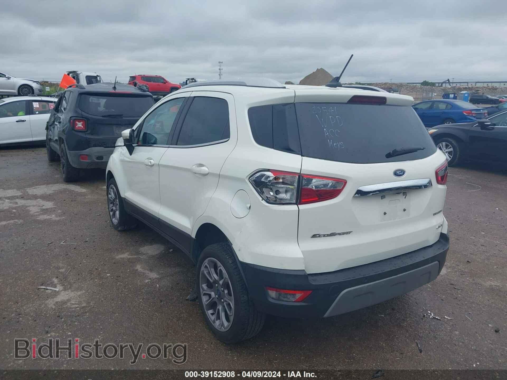 2020 FORD ECOSPORT - VIN: MAJ6S3KL1LC359959 - Фото 3