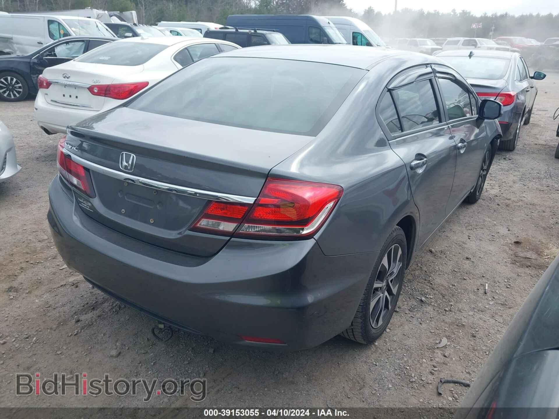 2013 HONDA CIVIC - VIN: 19XFB2F80DE286376 - Фото 4