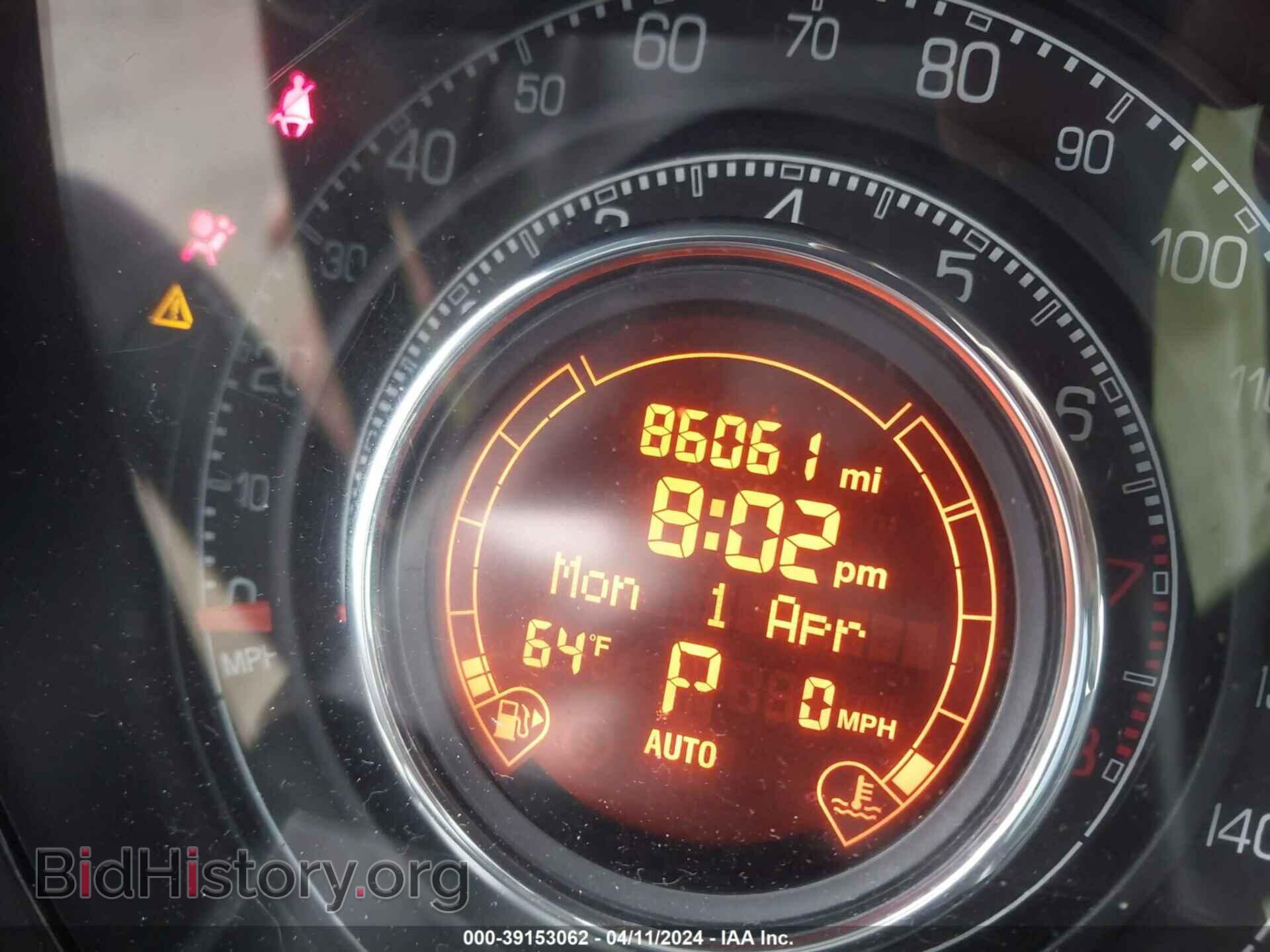 2012 FIAT 500 - VIN: 3C3CFFBR4CT357638 - Фото 7