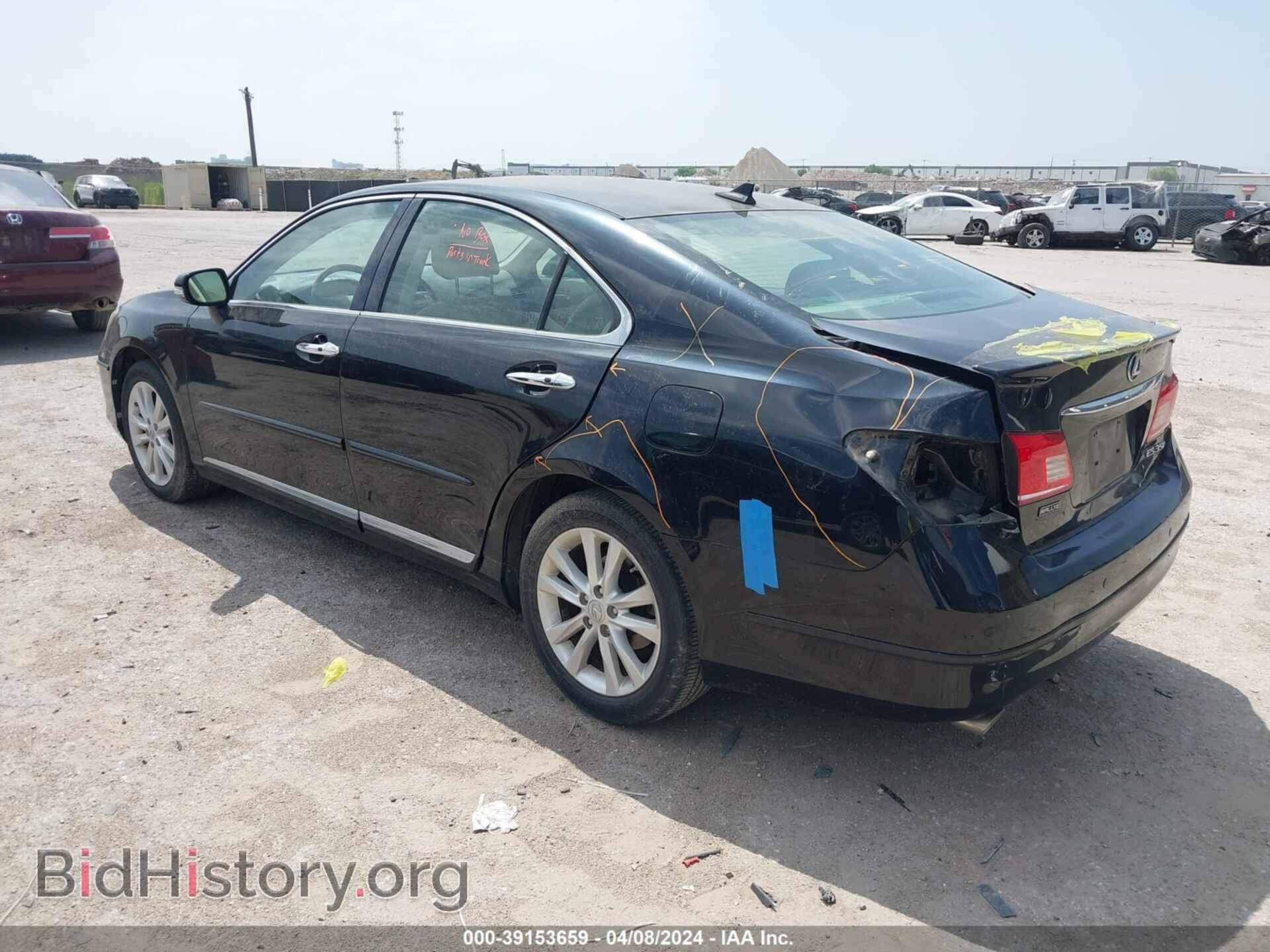 2011 LEXUS ES 350 - VIN: JTHBK1EG2B2435722 - Фото 3