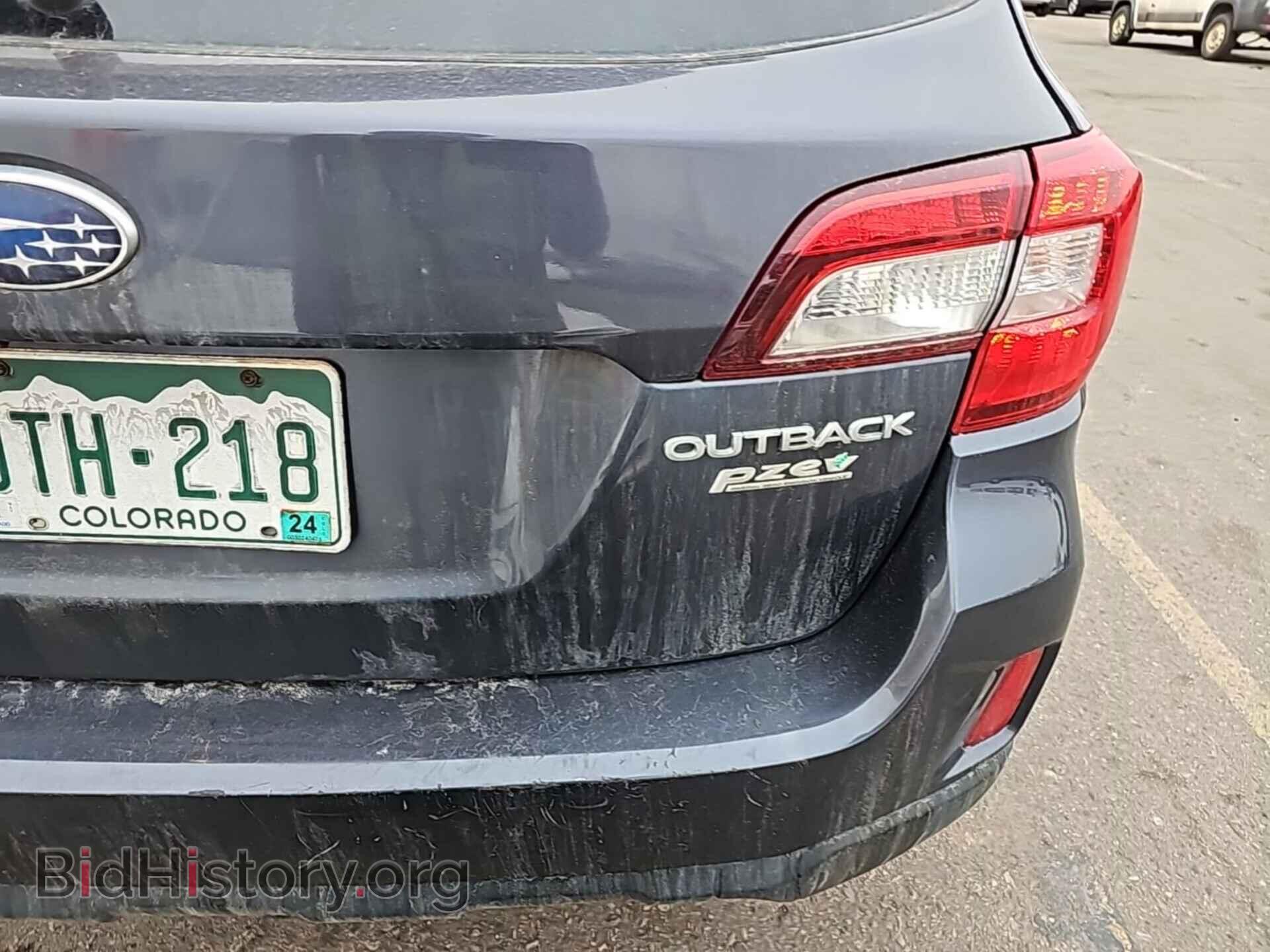 Фотография 4S4BSAFC2H3392186 - SUBARU OUTBACK 2017