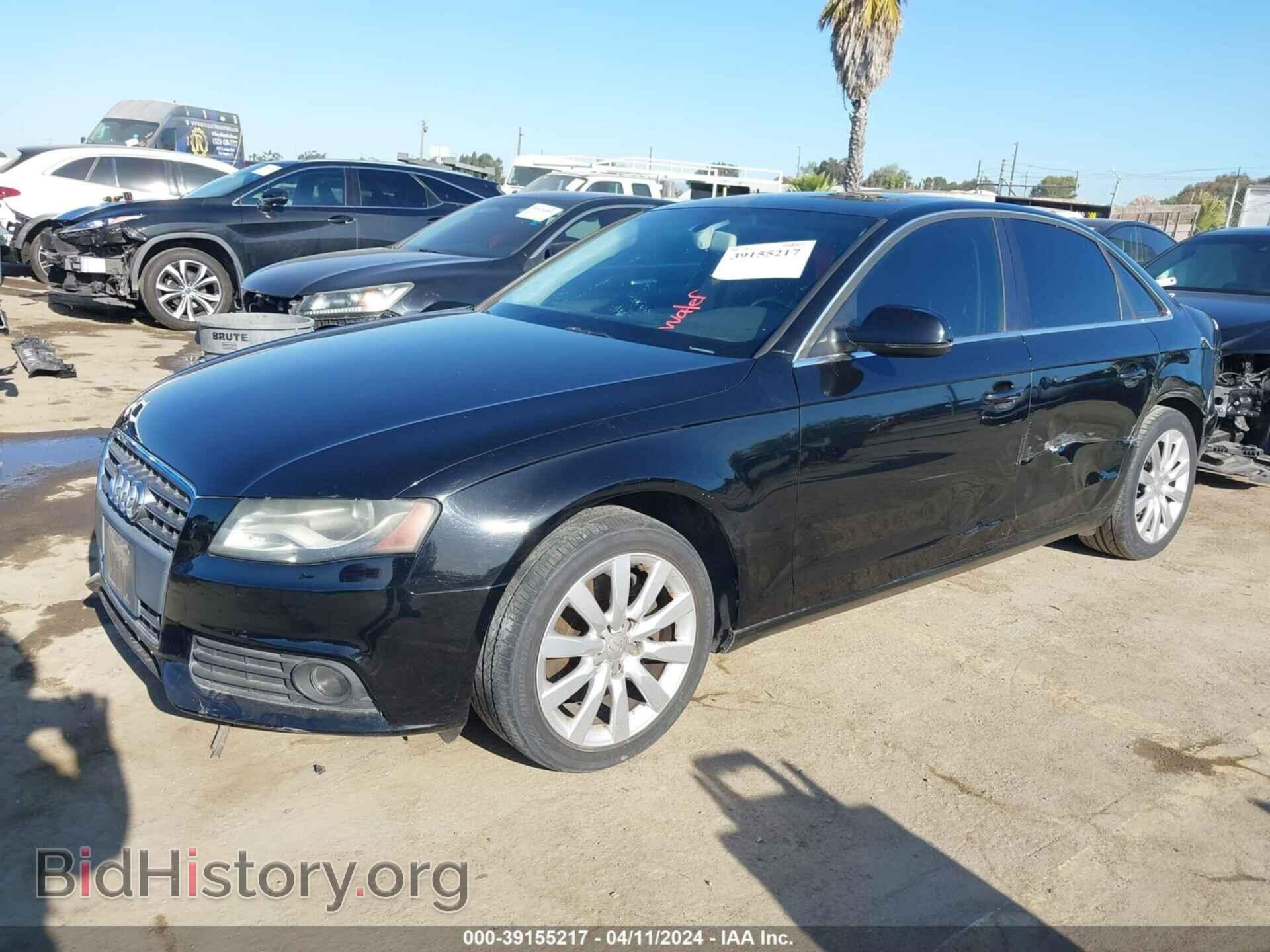 2010 AUDI A4 - VIN: WAUEFAFL2AN014415 - Фото 2
