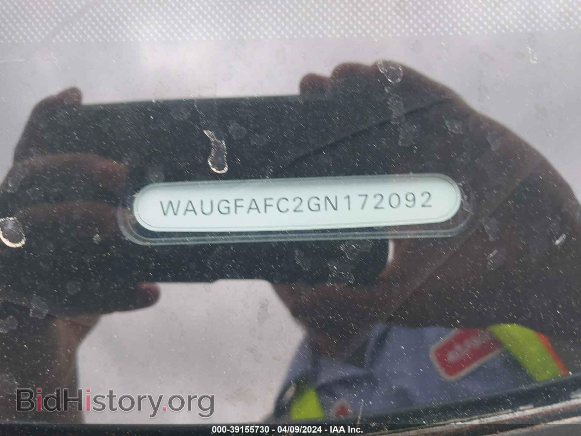 2016 AUDI A6 - VIN: WAUGFAFC2GN172092 - Фото 9
