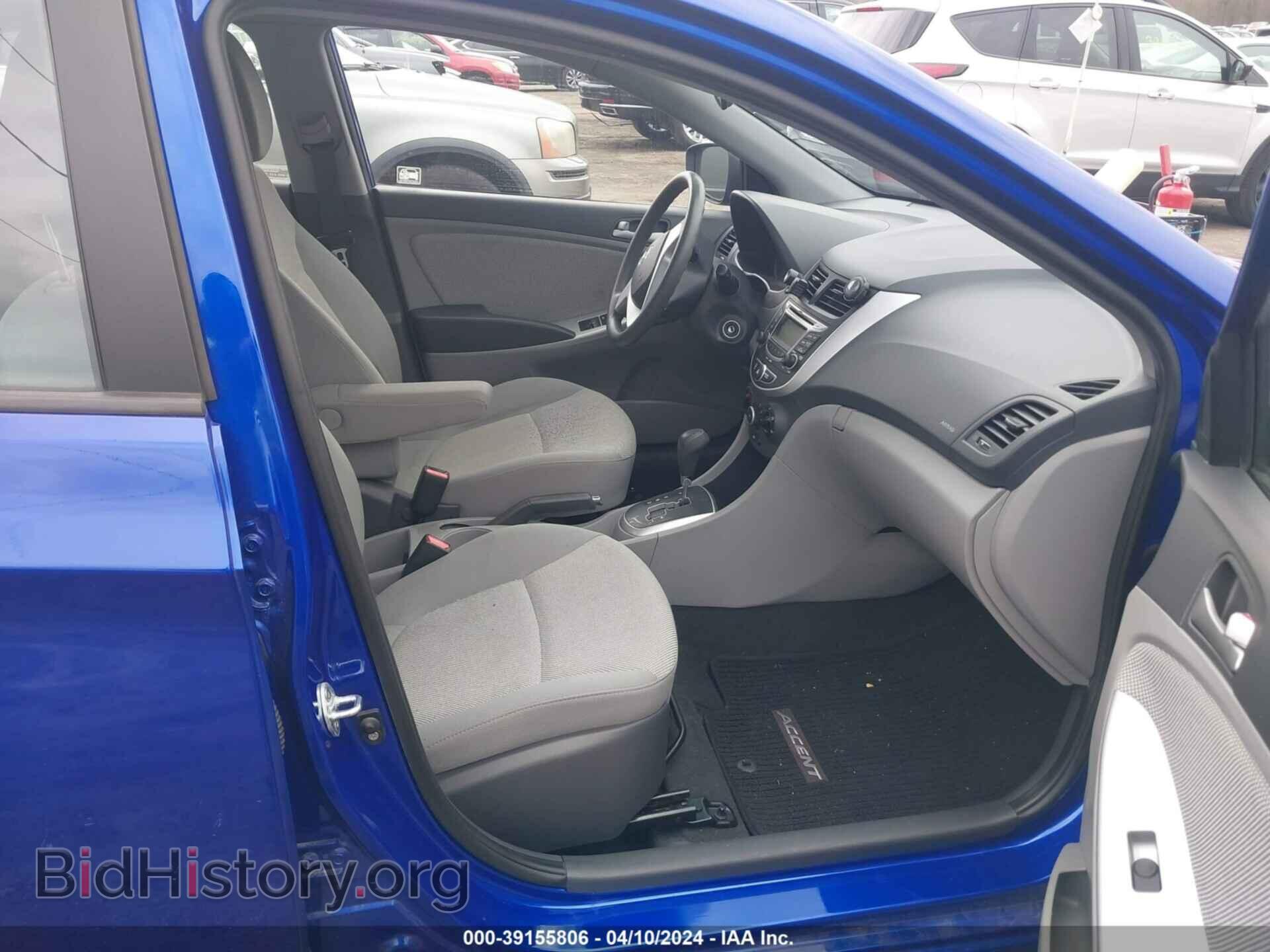2012 HYUNDAI ACCENT - VIN: KMHCT4AE7CU201487 - Фото 5