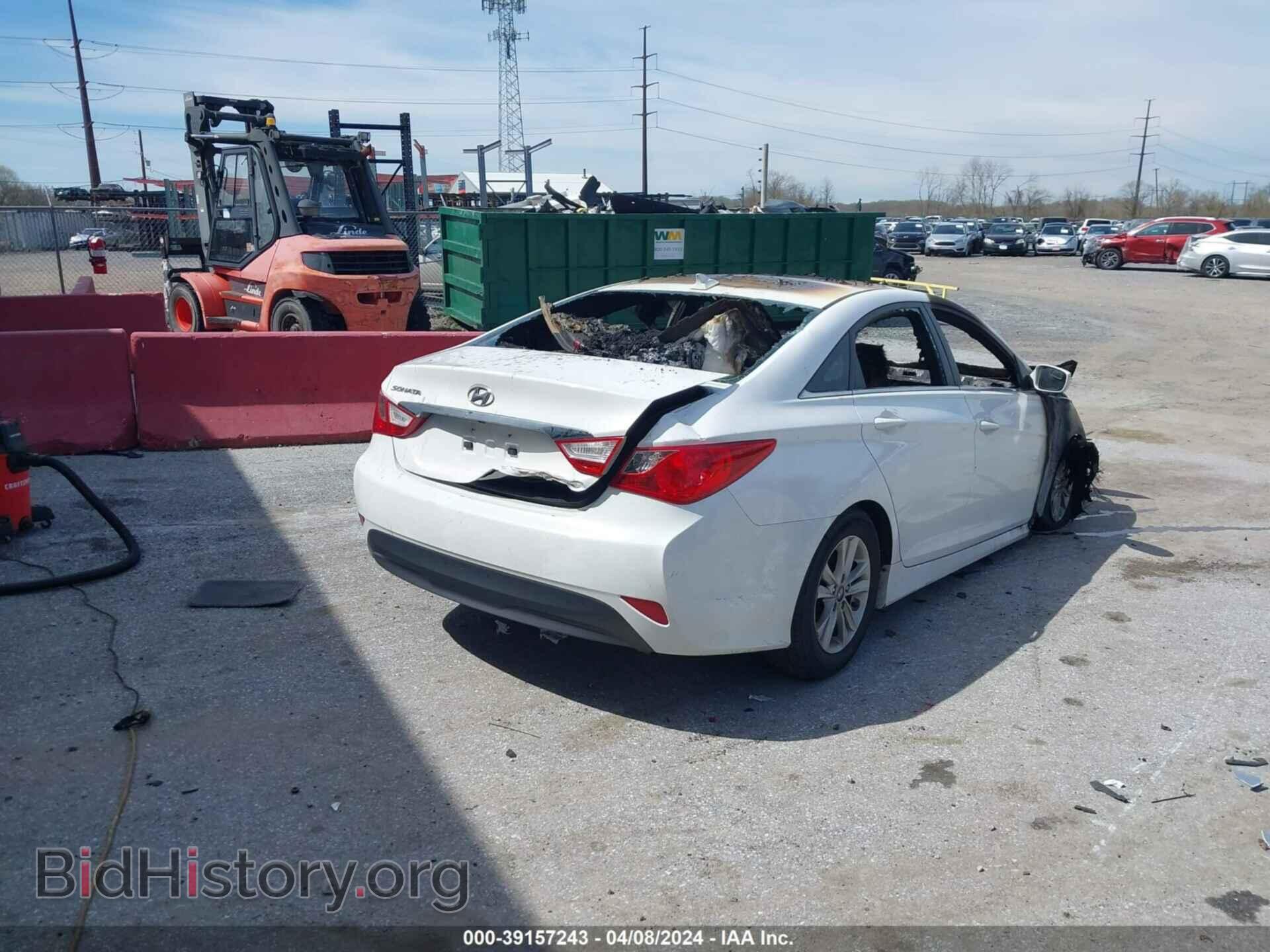 2014 HYUNDAI SONATA - VIN: 5NPEB4AC7EH820716 - Фото 4