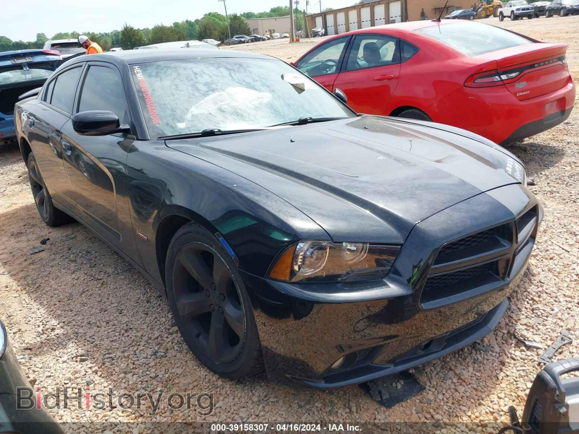 Photo 2C3CDXCT8CH103347 - DODGE CHARGER 2012
