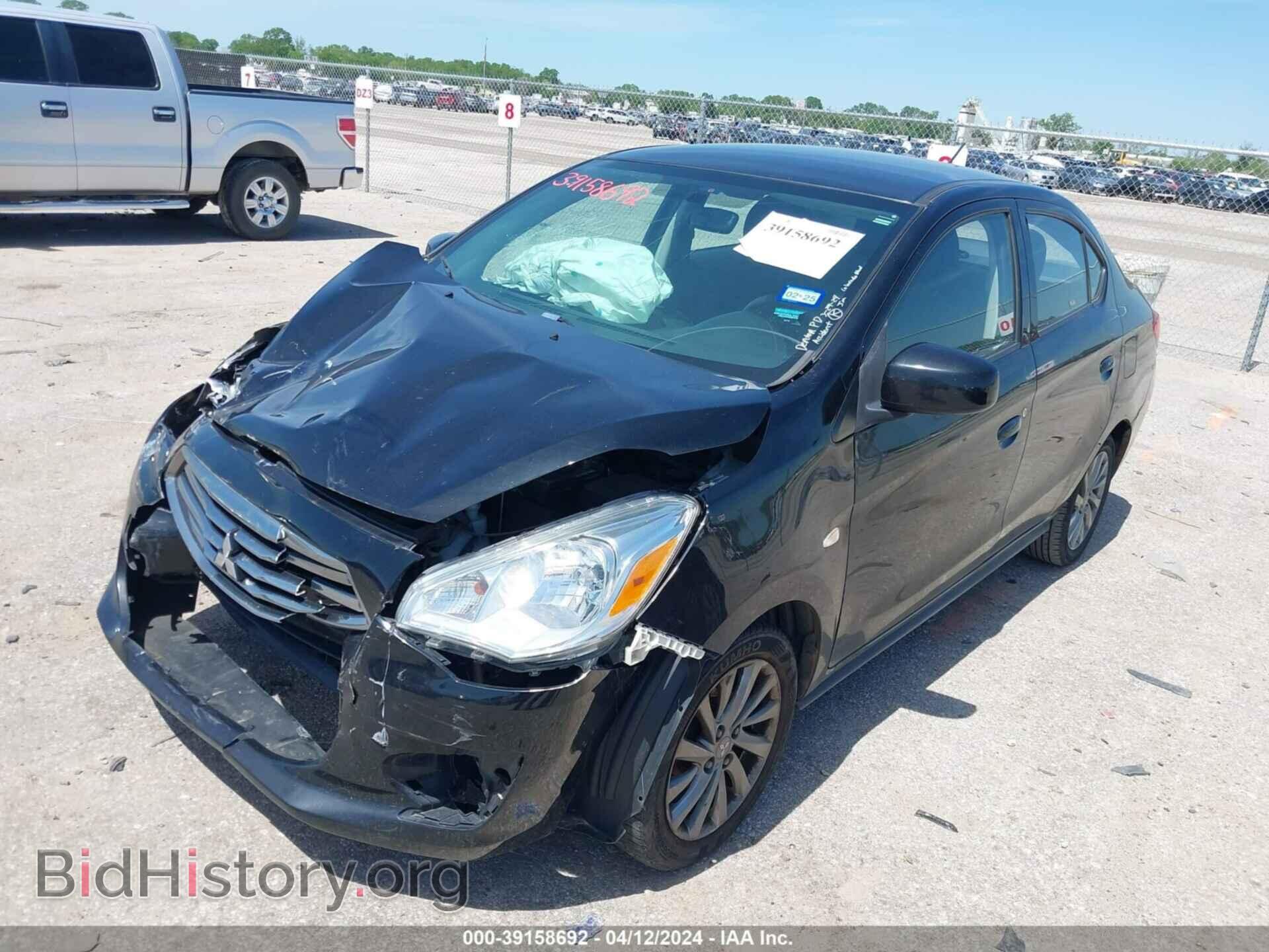 2019 MITSUBISHI MIRAGE G4 - VIN: ML32F3FJ7KHF03348 - Фото 2