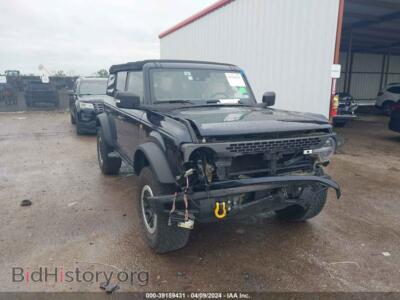 2021 Ford BRONCO Badlands, черный — VIN 1FMEE5DHXMLB06766, IAAI