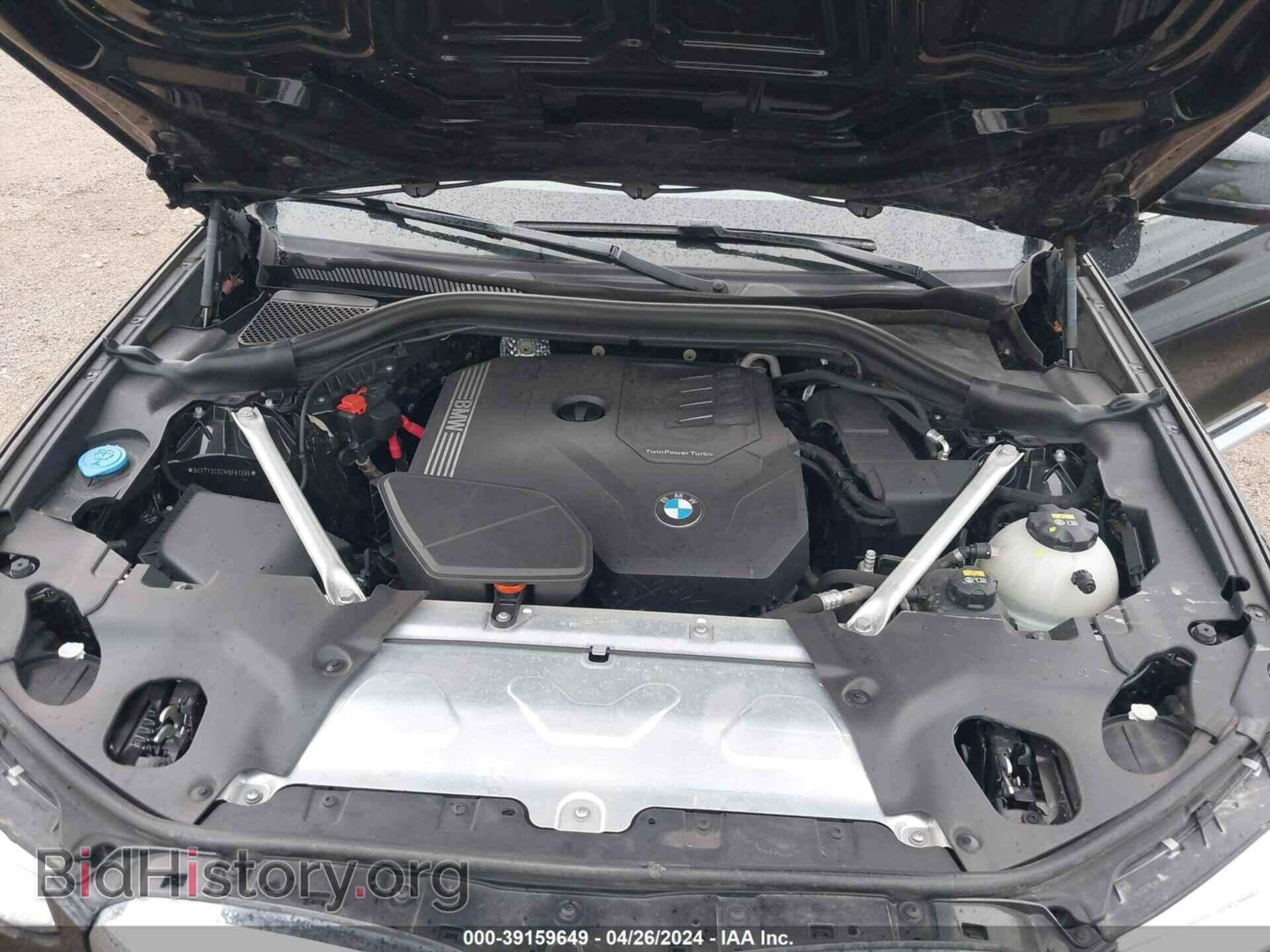 2021 BMW X3 - VIN: 5UXTY3C02M9F61399 - Фото 10