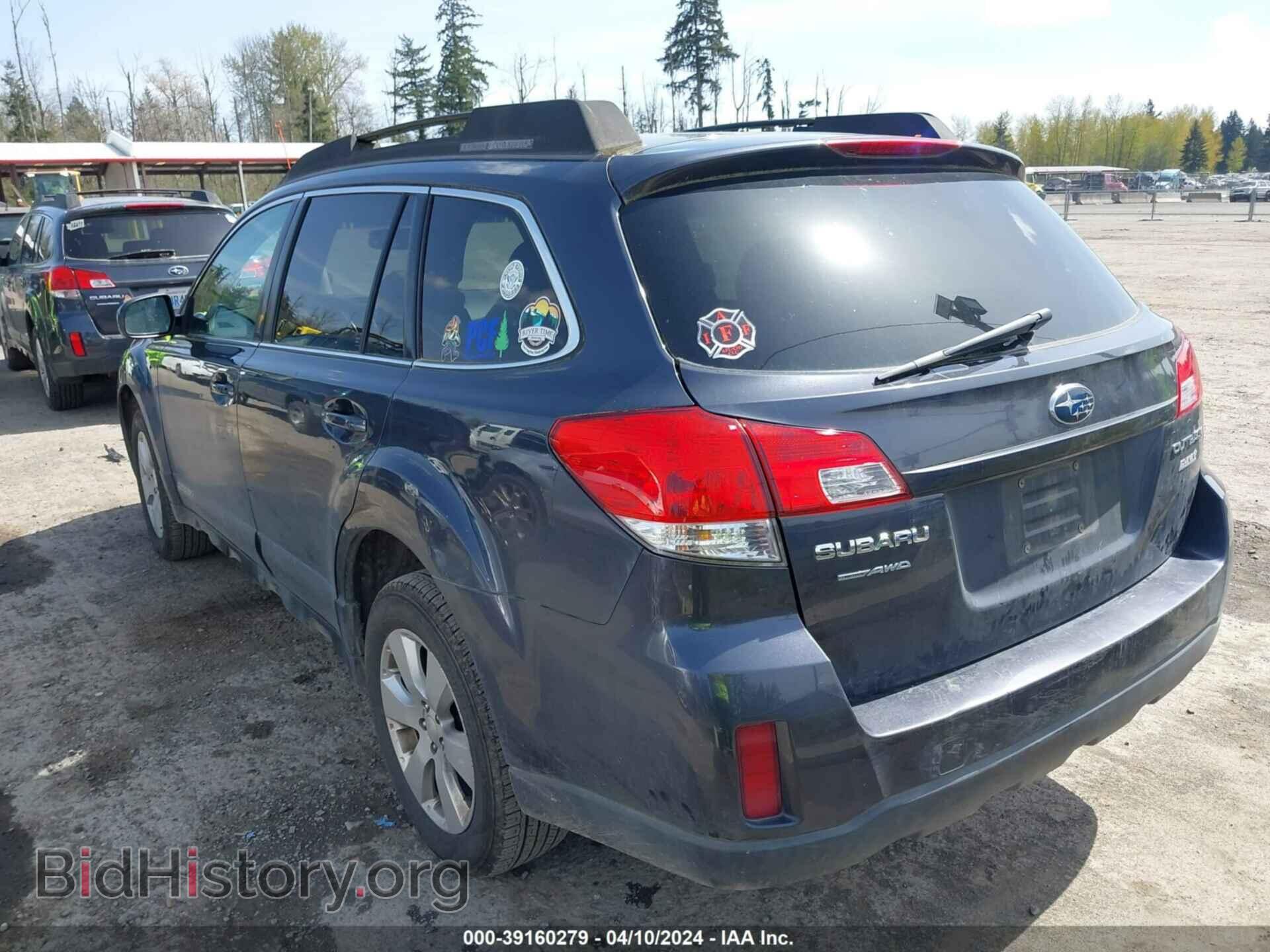 2011 SUBARU OUTBACK - VIN: 4S4BRBCC9B3381912 - Фото 3