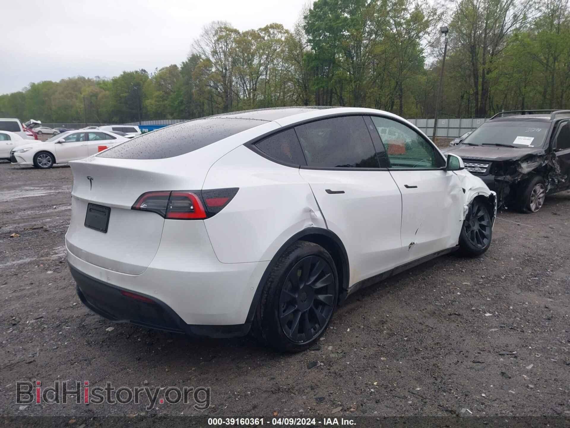 2021 TESLA MODEL Y - VIN: 5YJYGDED1MF112914 - Фото 4