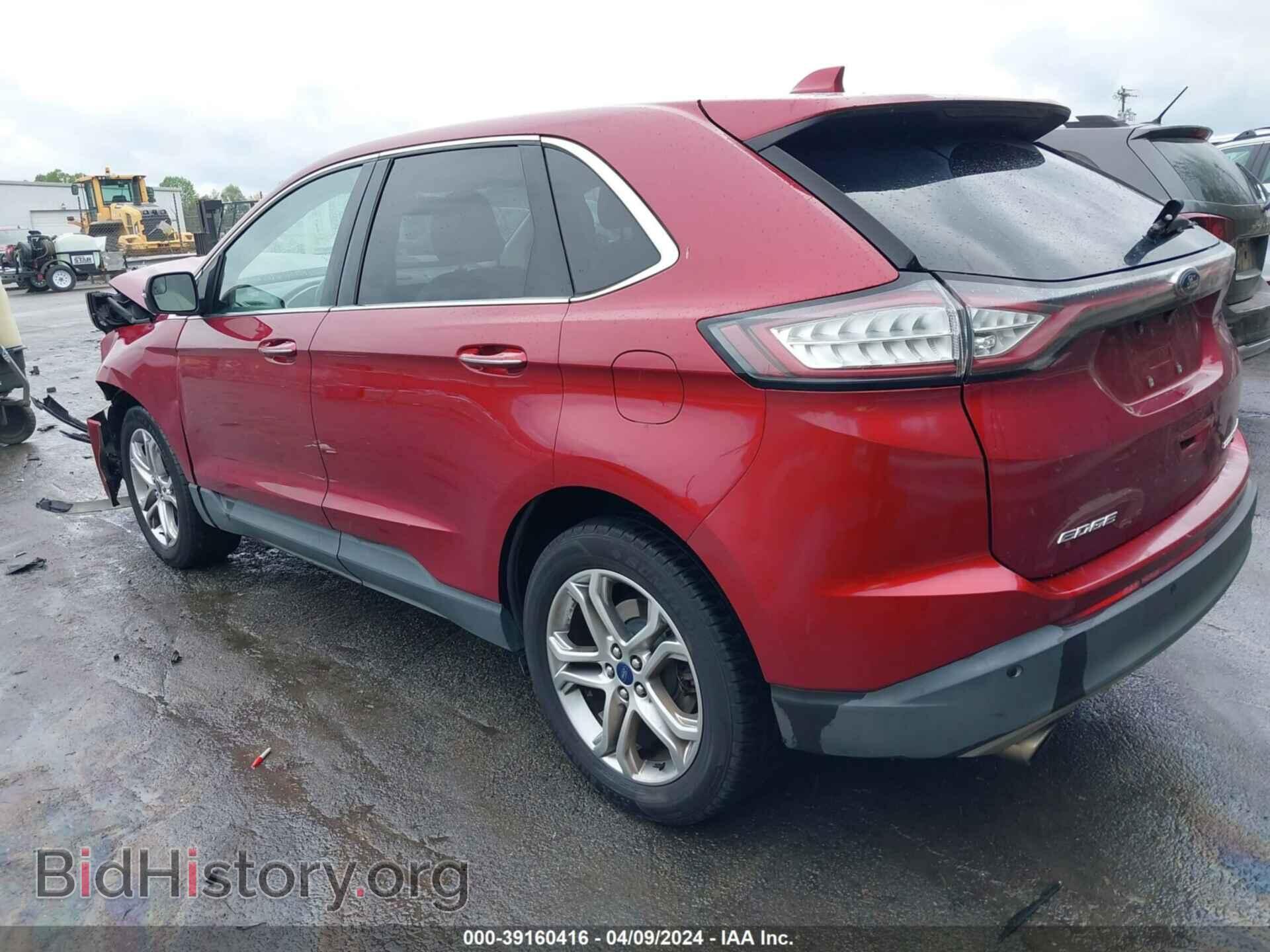 2016 FORD EDGE - VIN: 2FMPK3K95GBB42015 - Фото 3