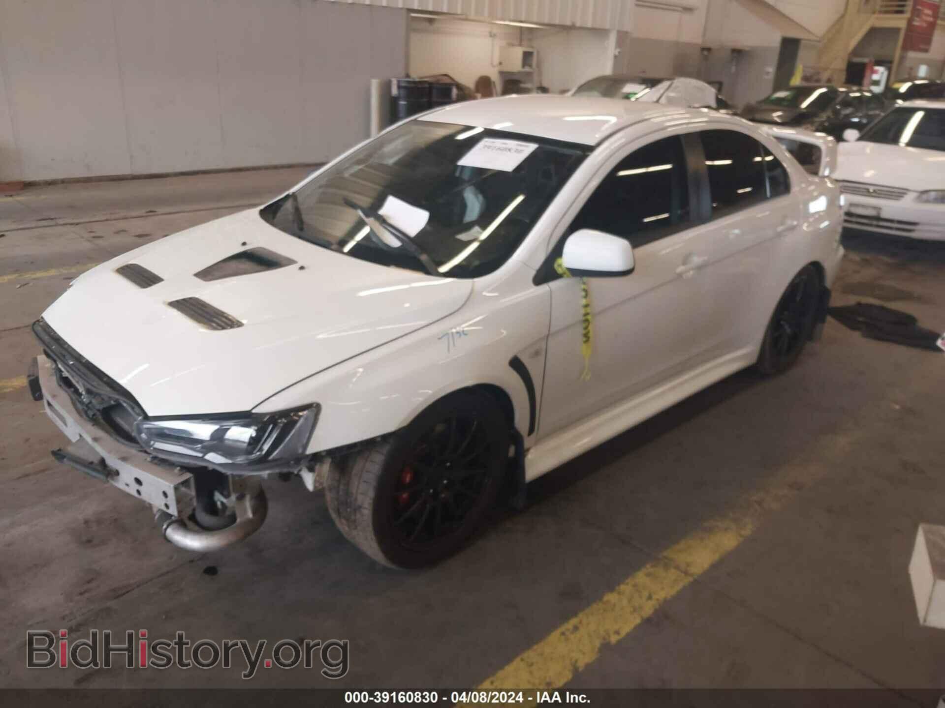 2012 MITSUBISHI LANCER EVOLUTION - VIN: JA32W8FV6CU027059 - Фото 2
