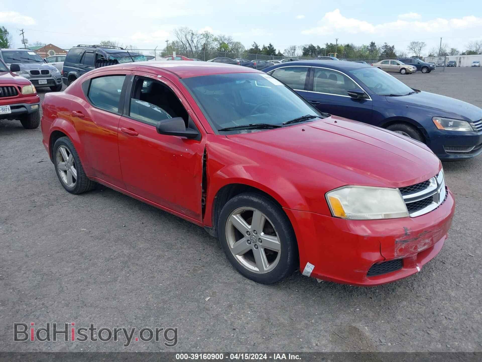 Photo 1C3CDZAB2DN516914 - DODGE AVENGER 2013