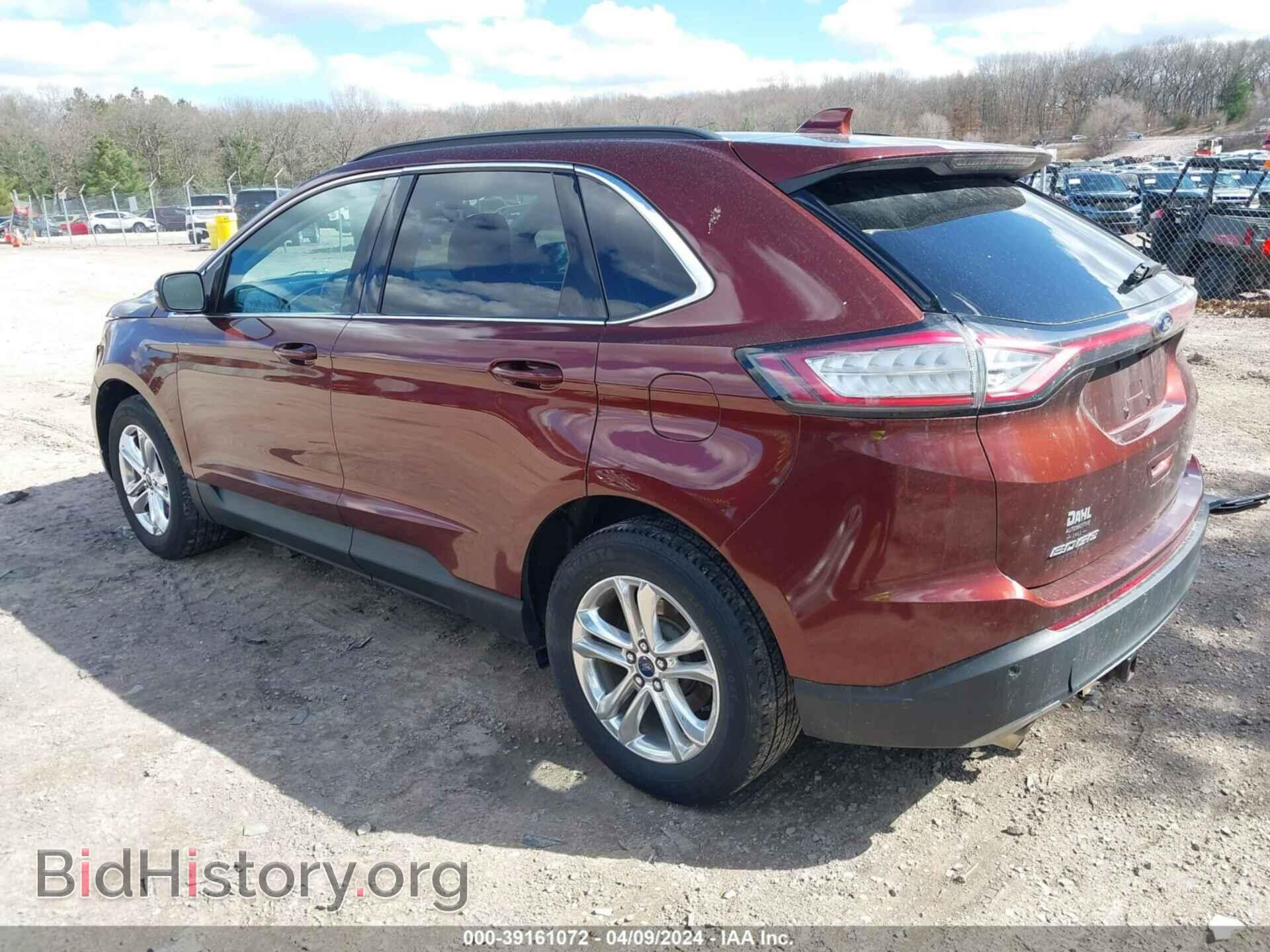 2015 FORD EDGE - VIN: 2FMTK4J94FBC22703 - Фото 3