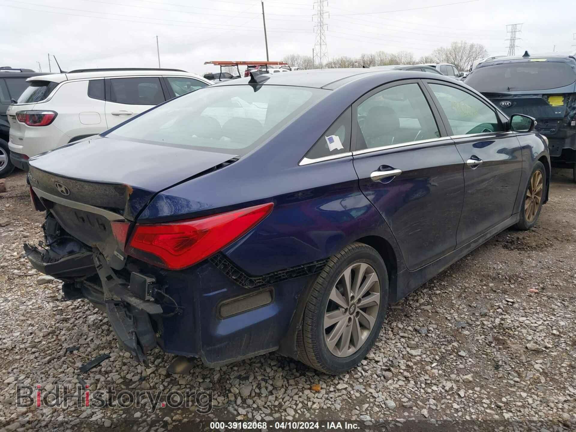 2014 HYUNDAI SONATA - VIN: 5NPEC4AC8EH920398 - Фото 4