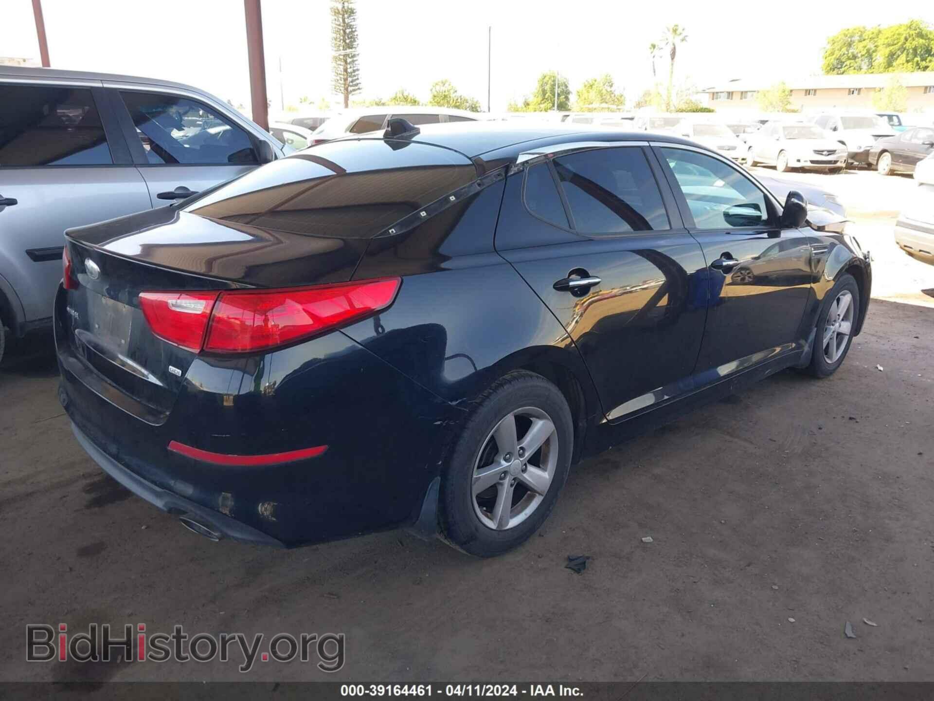 2014 KIA OPTIMA - VIN: 5XXGM4A77EG321755 - Фото 4