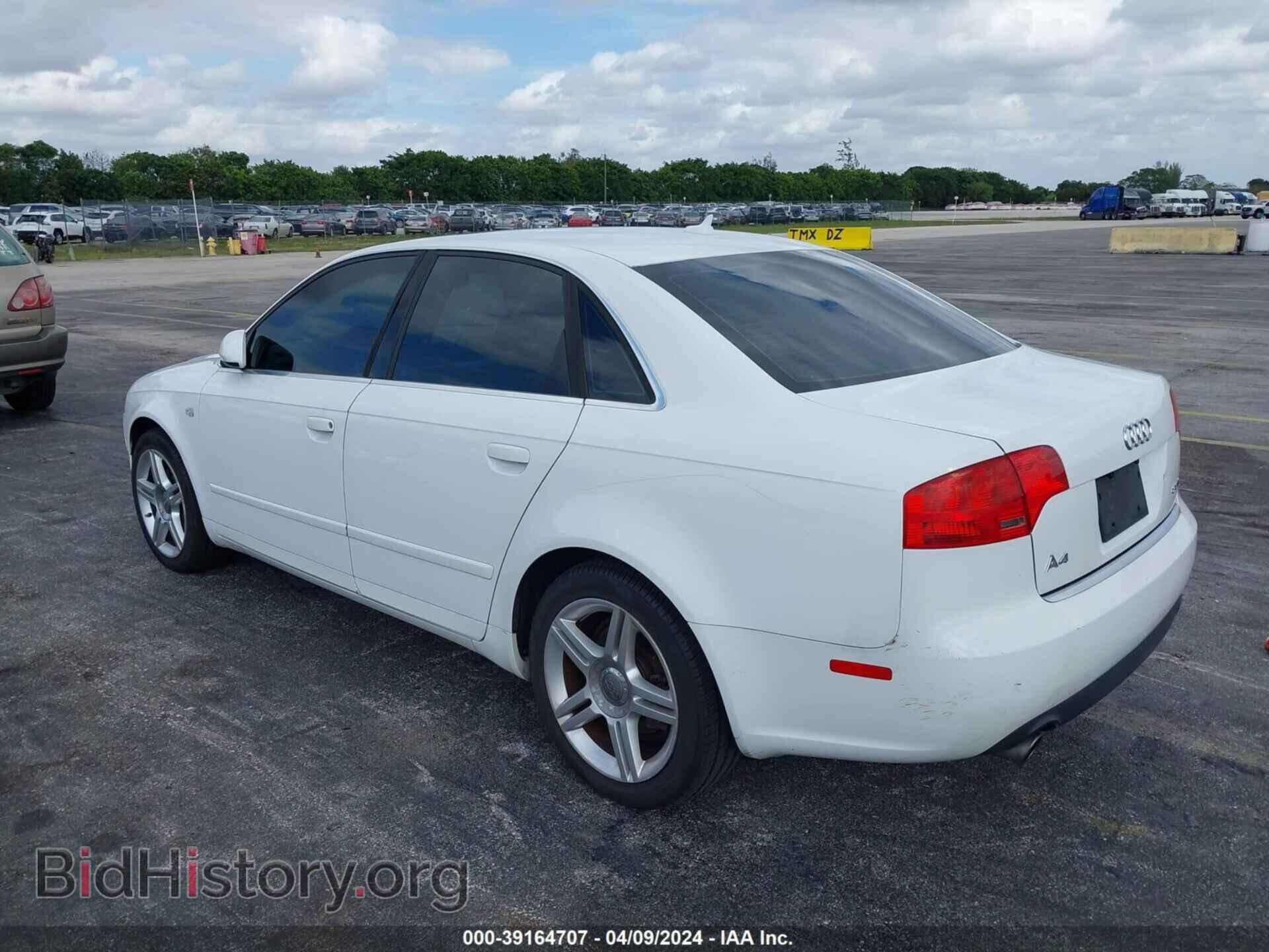 2007 AUDI A4 - VIN: WAUAF78E37A028467 - Фото 3
