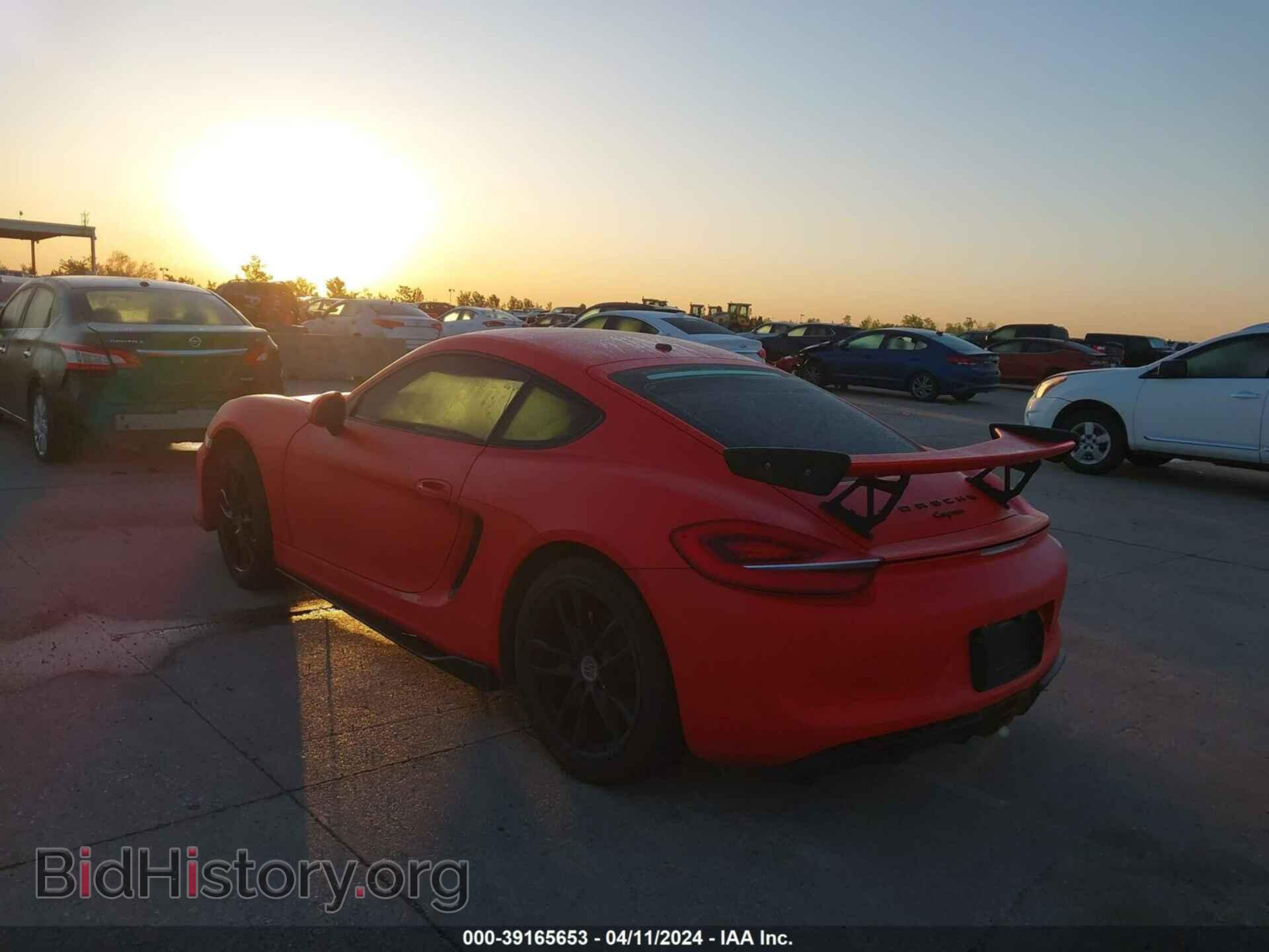 2014 PORSCHE CAYMAN - VIN: WP0AA2A85EK171596 - Фото 3