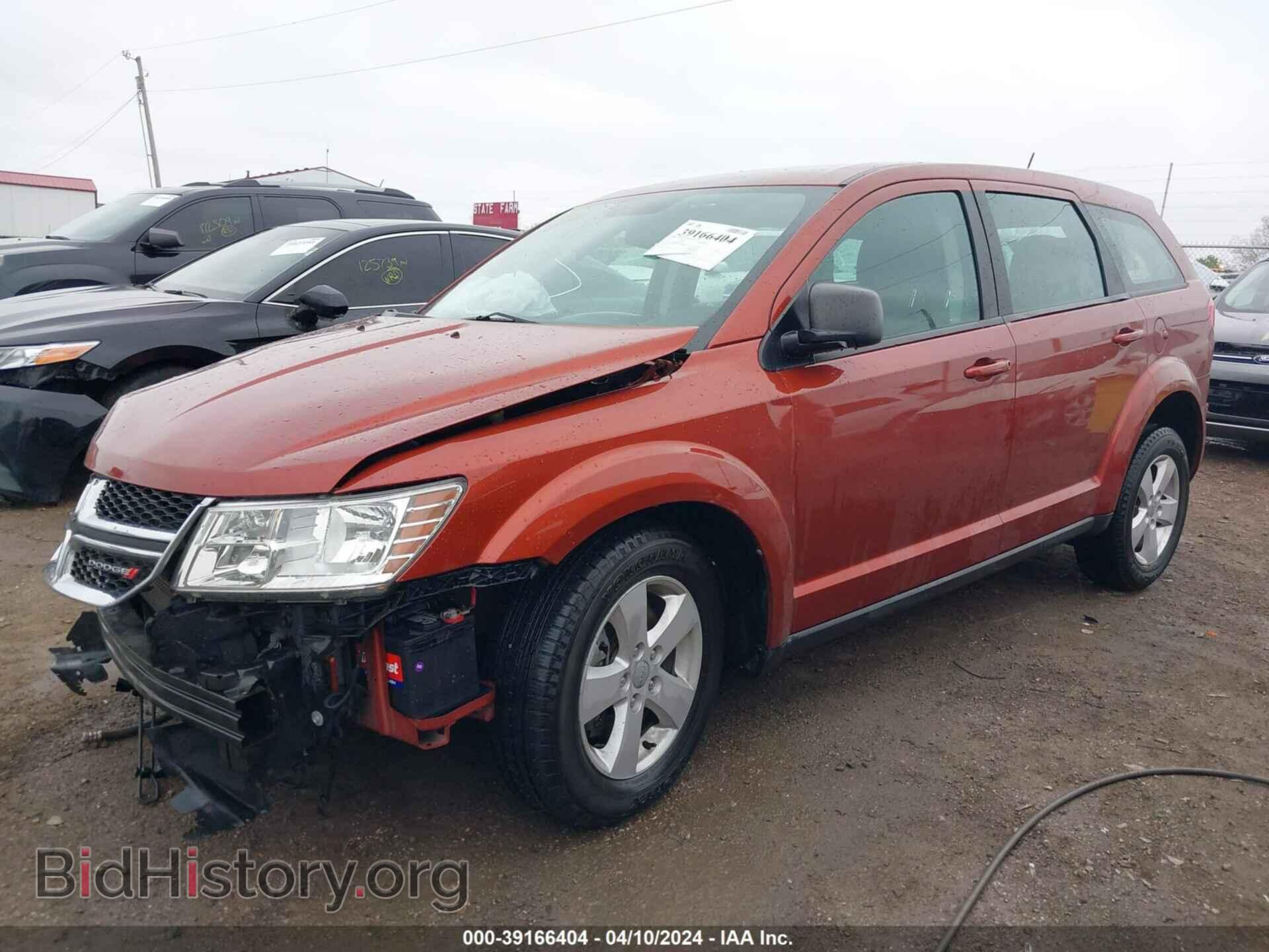 2013 DODGE JOURNEY - VIN: 3C4PDCAB3DT587338 - Photo 2