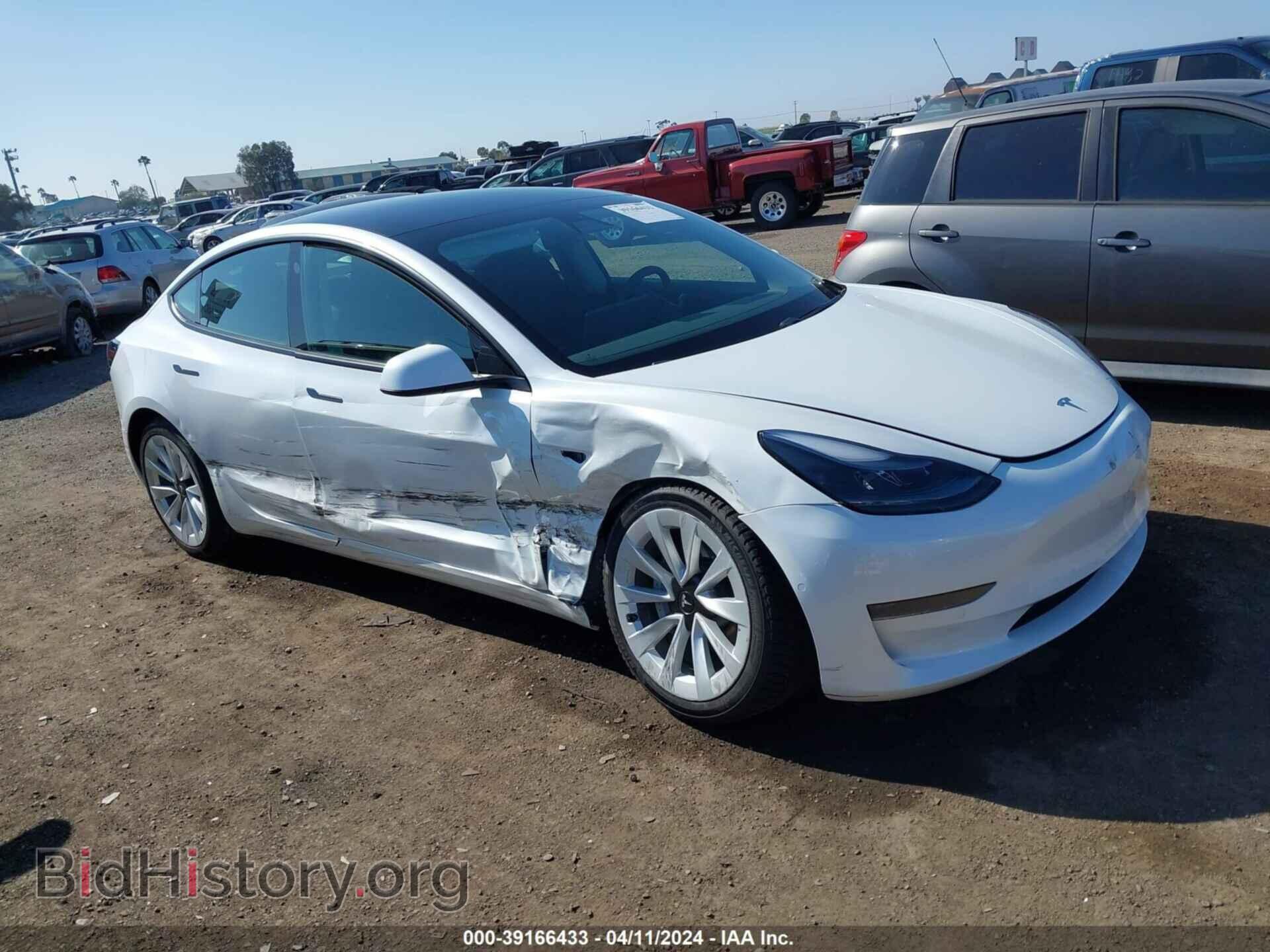 Photo 5YJ3E1EA4MF922011 - TESLA MODEL 3 2021