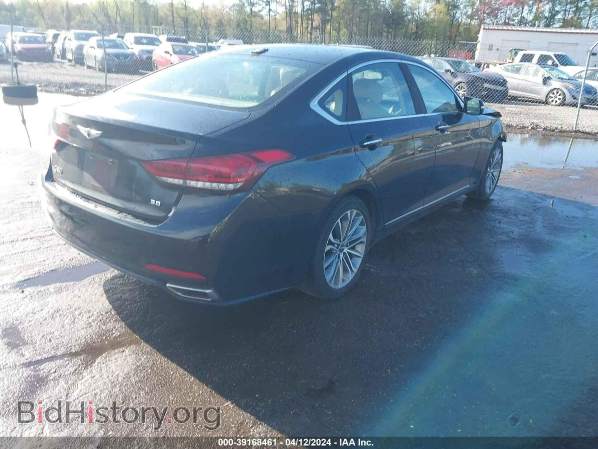 2017 GENESIS G80 - VIN: KMHGN4JEXHU172036 - Фото 4