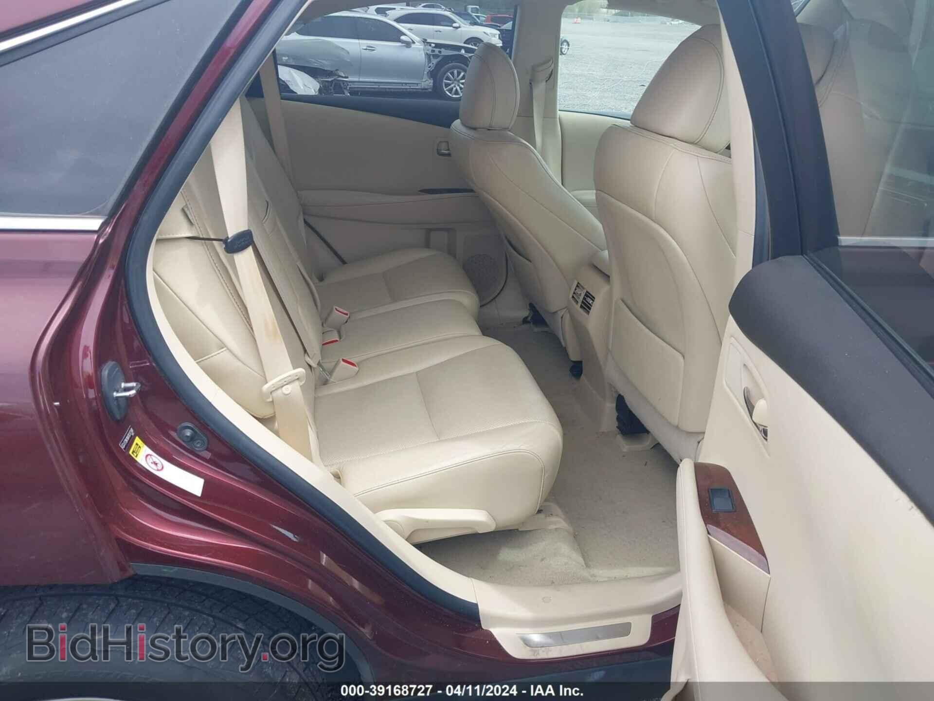 2013 LEXUS RX 350 - VIN: 2T2BK1BA7DC177490 - Фото 8