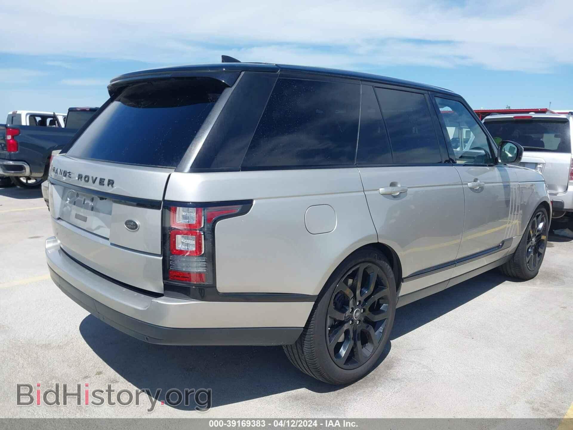 2017 LAND ROVER RANGE ROVER - VIN: SALGS2FV9HA354802 - Фото 4