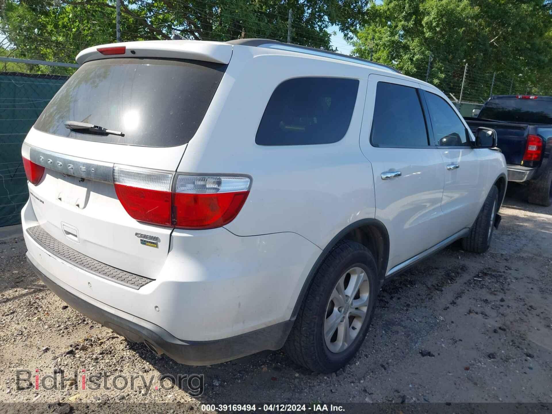 2013 DODGE DURANGO - VIN: 1C4RDHDG6DC659366 - Фото 4