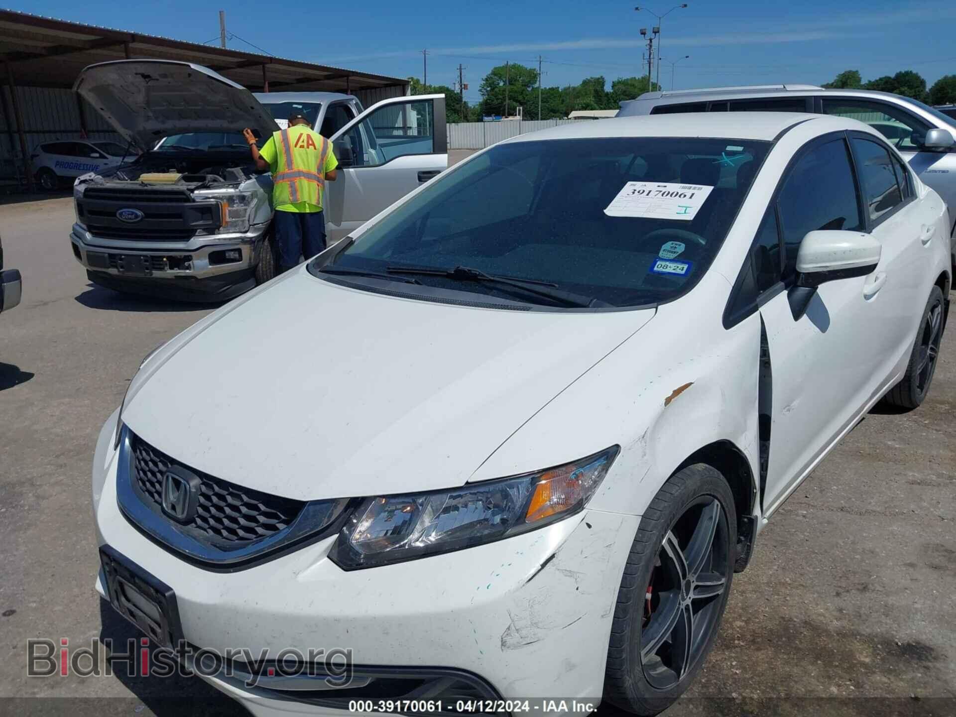 2014 HONDA CIVIC - VIN: 19XFB2F59EE010575 - Фото 2