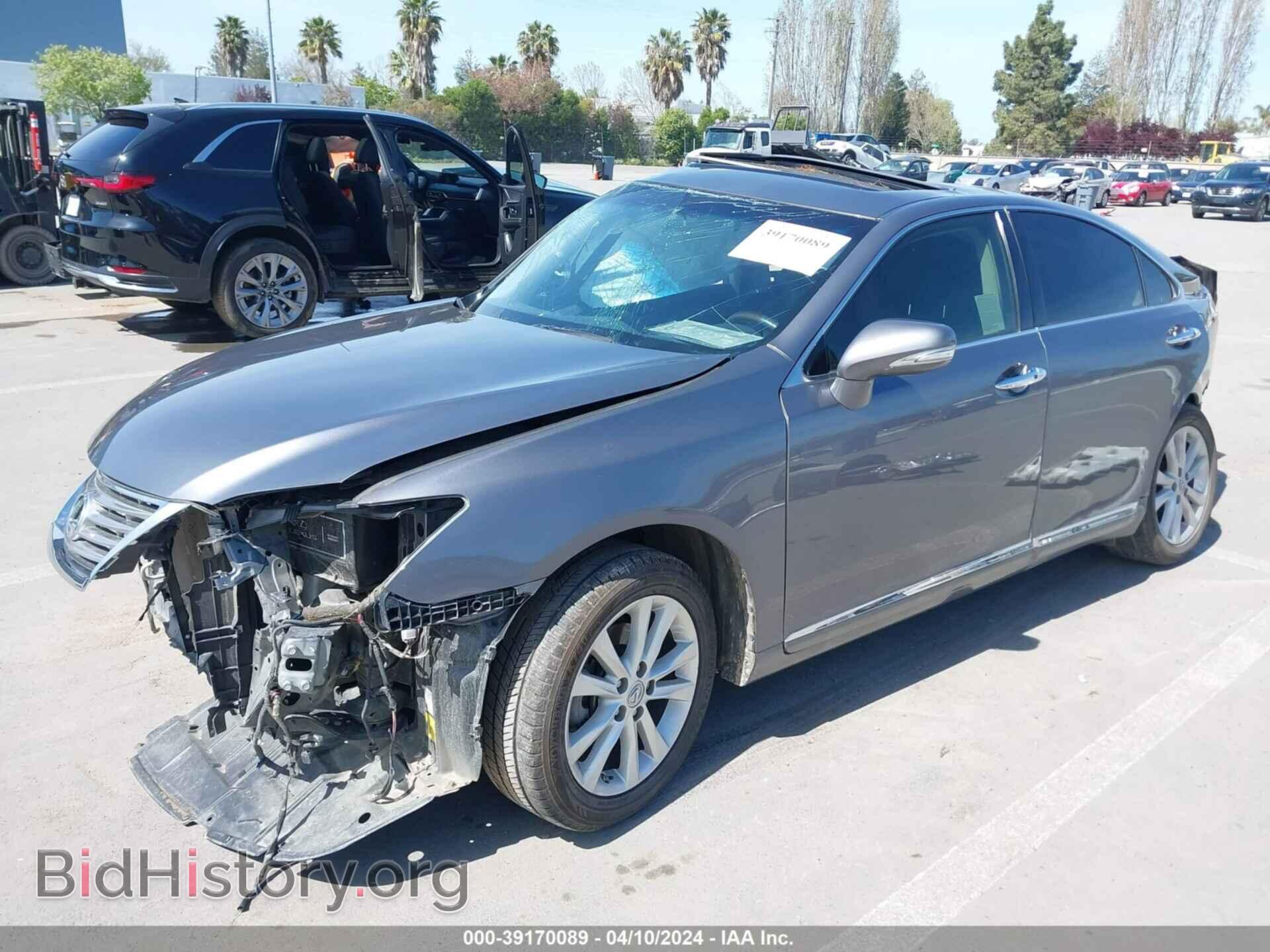 2012 LEXUS ES 350 - VIN: JTHBK1EG5C2473964 - Фото 2