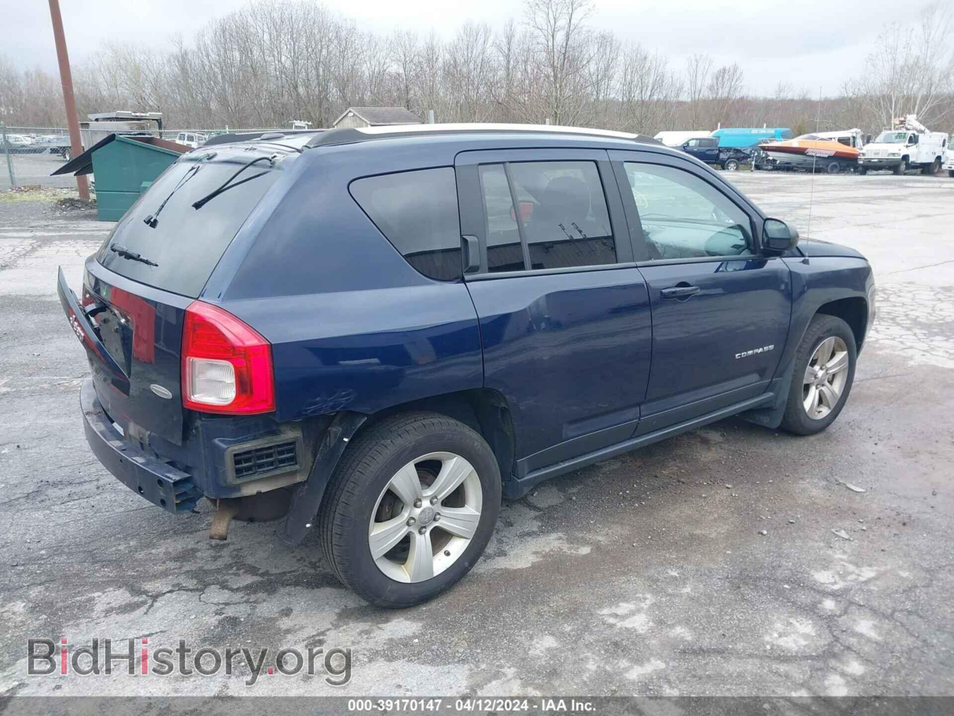 2012 JEEP COMPASS - VIN: 1C4NJDEB1CD658816 - Фото 4