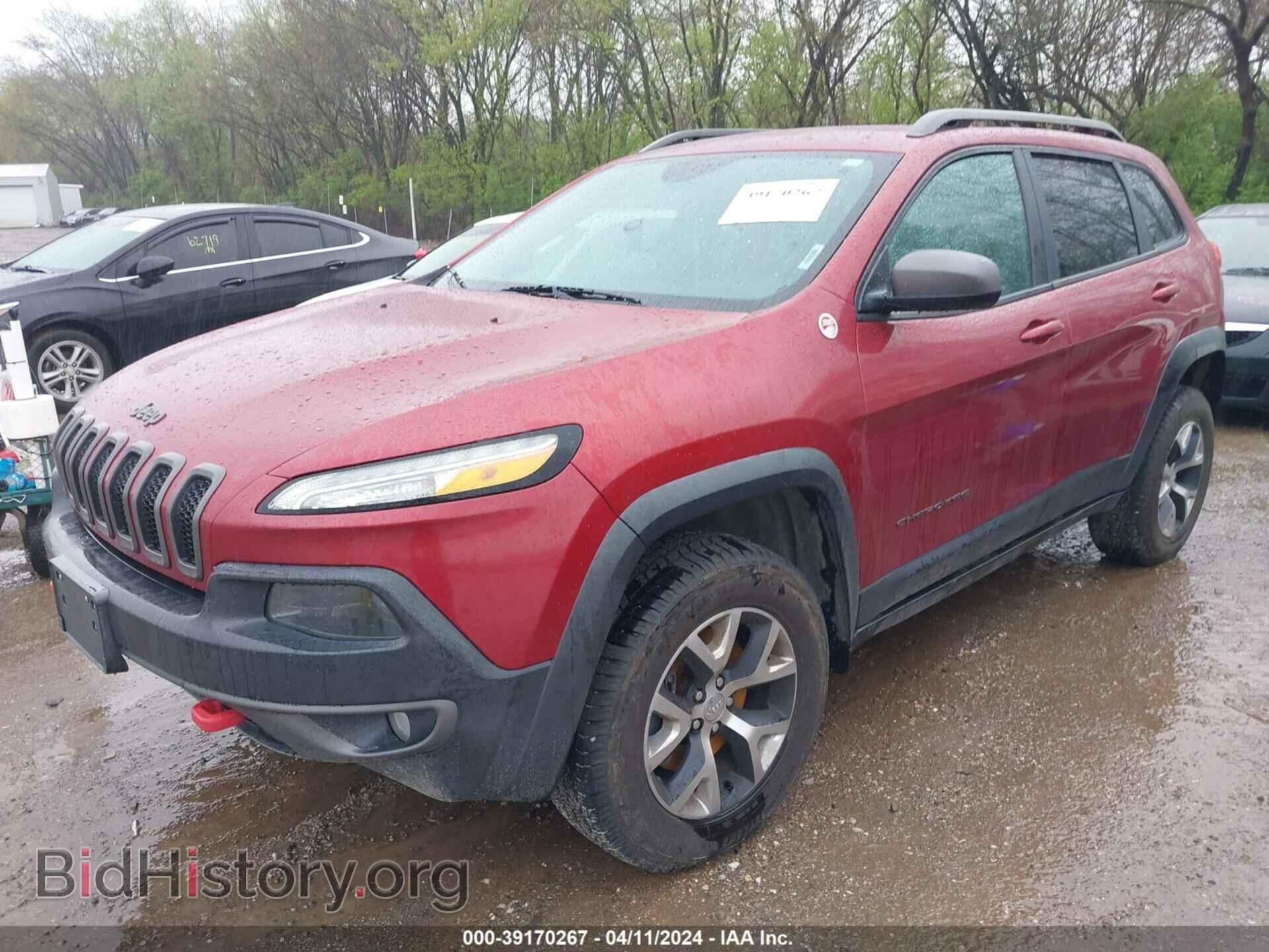 2014 JEEP CHEROKEE - VIN: 1C4PJMBS0EW186404 - Фото 2
