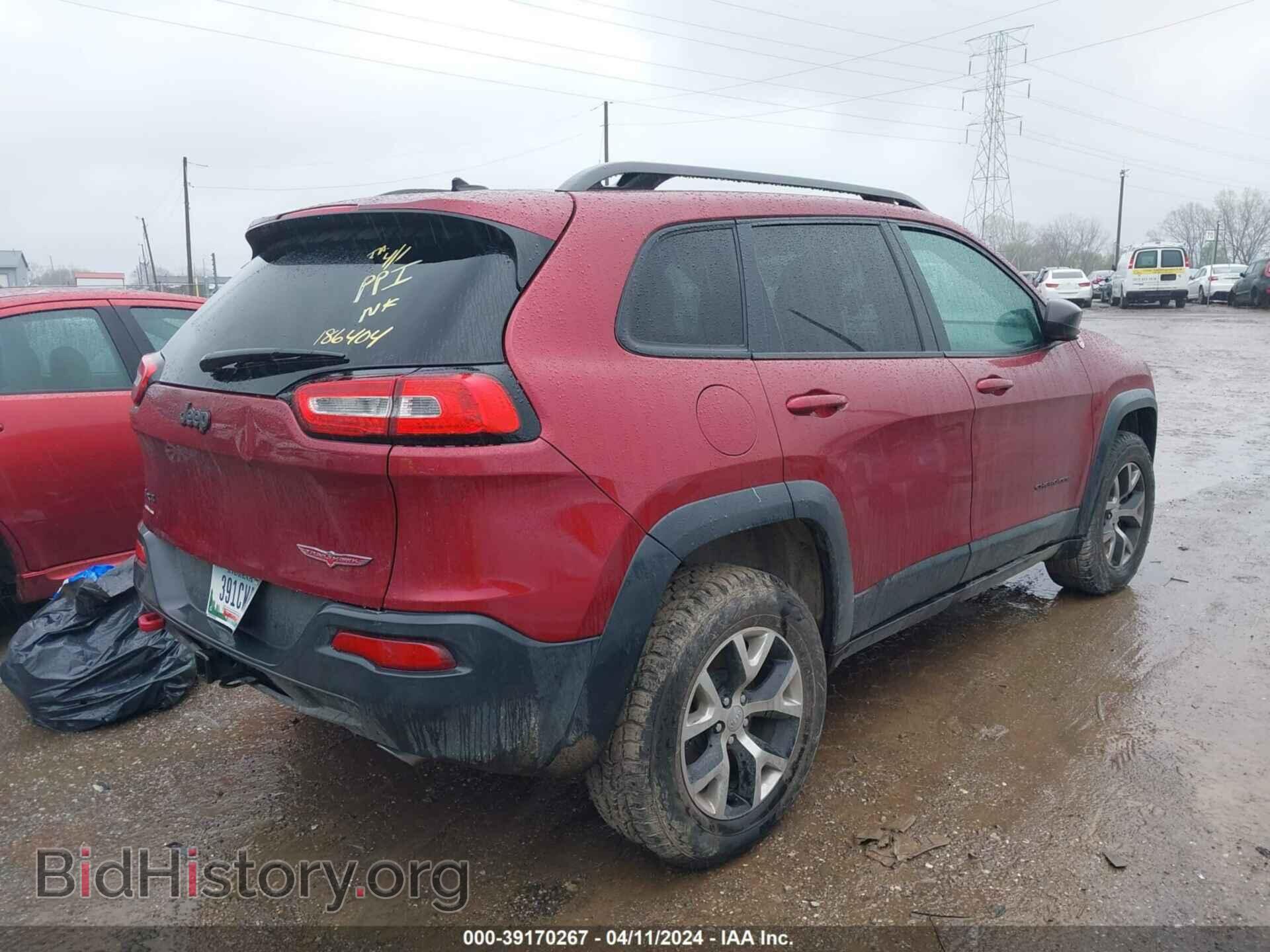 2014 JEEP CHEROKEE - VIN: 1C4PJMBS0EW186404 - Фото 4