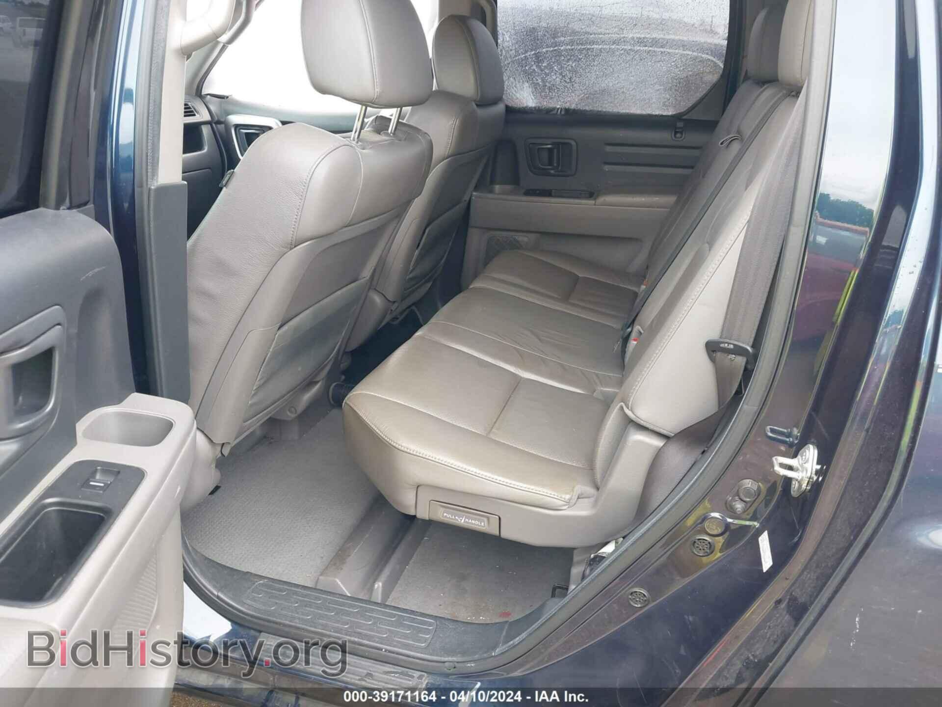 2009 HONDA RIDGELINE - VIN: 5FPYK16559B103314 - Фото 8