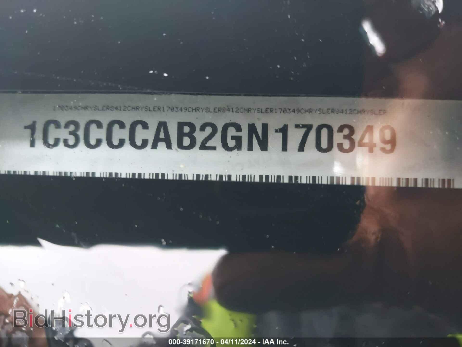 2016 CHRYSLER 200 - VIN: 1C3CCCAB2GN170349 - Photo 9