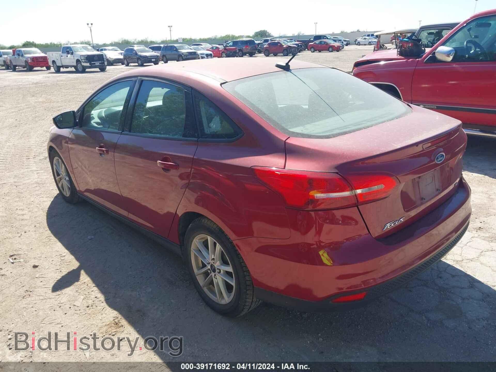 2016 FORD FOCUS - VIN: 1FADP3F23GL204670 - Фото 3
