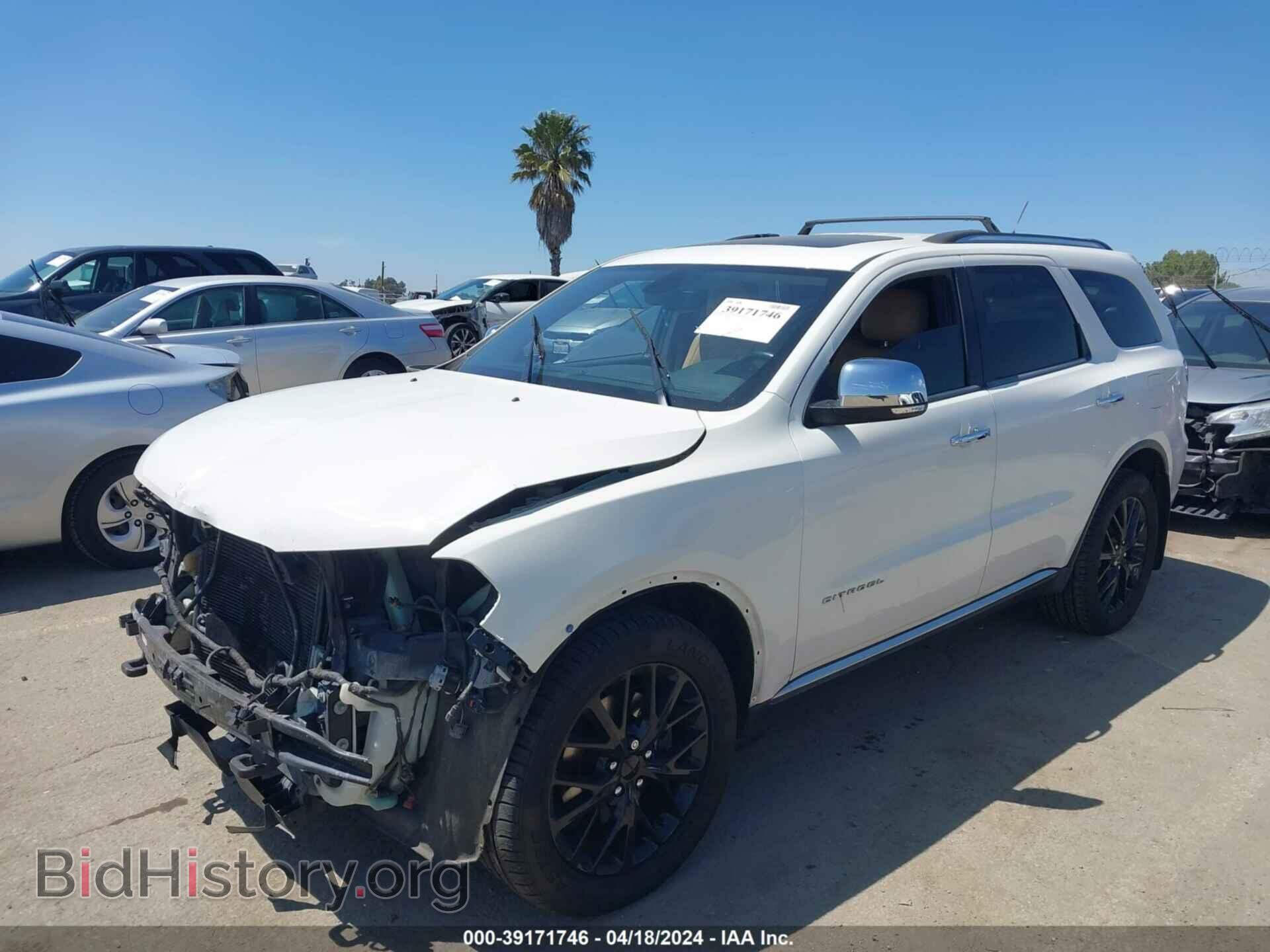2012 DODGE DURANGO - VIN: 1C4SDJET6CC205119 - Фото 2