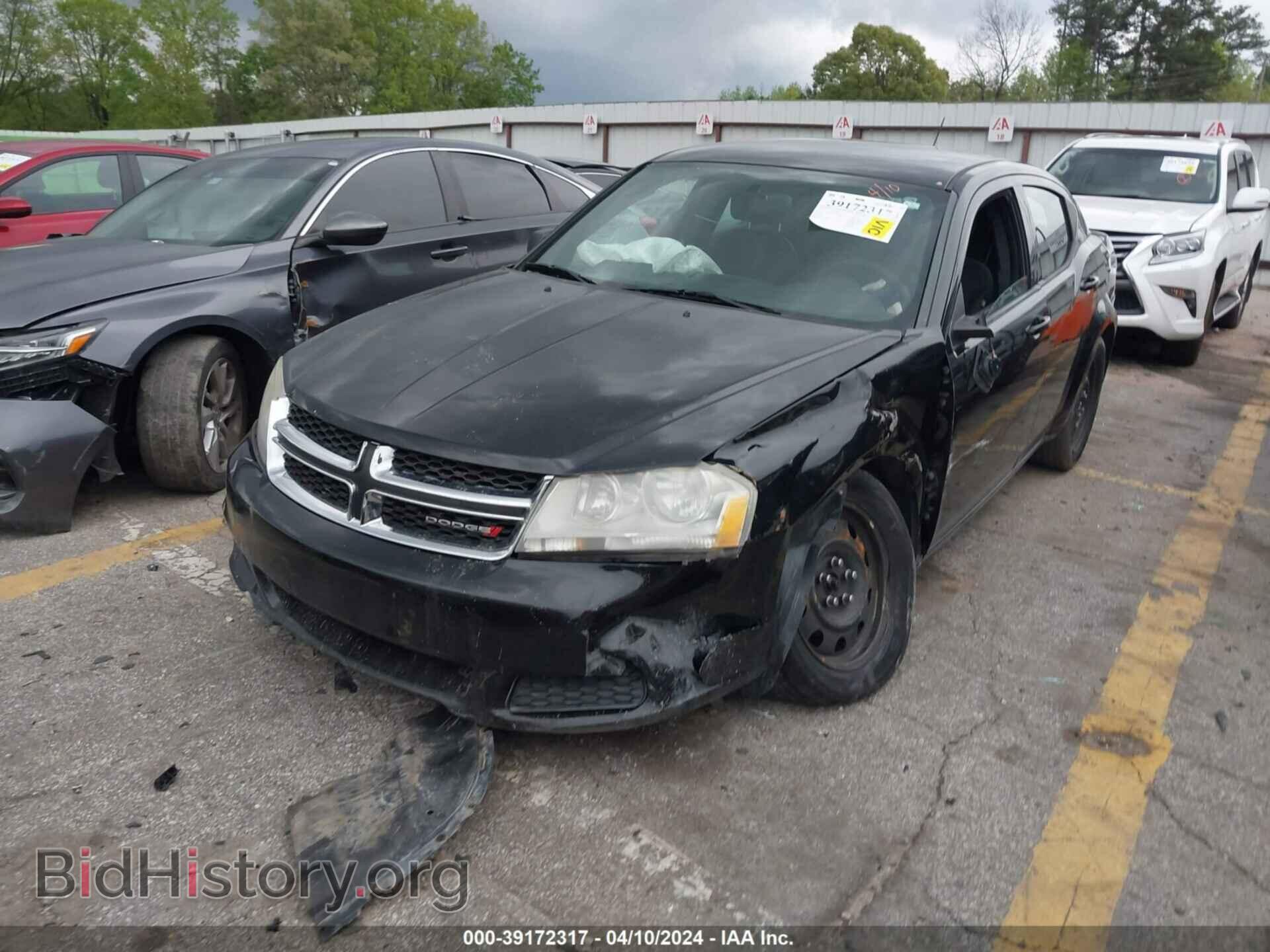 2014 DODGE AVENGER - VIN: 1C3CDZAB2EN233849 - Фото 2