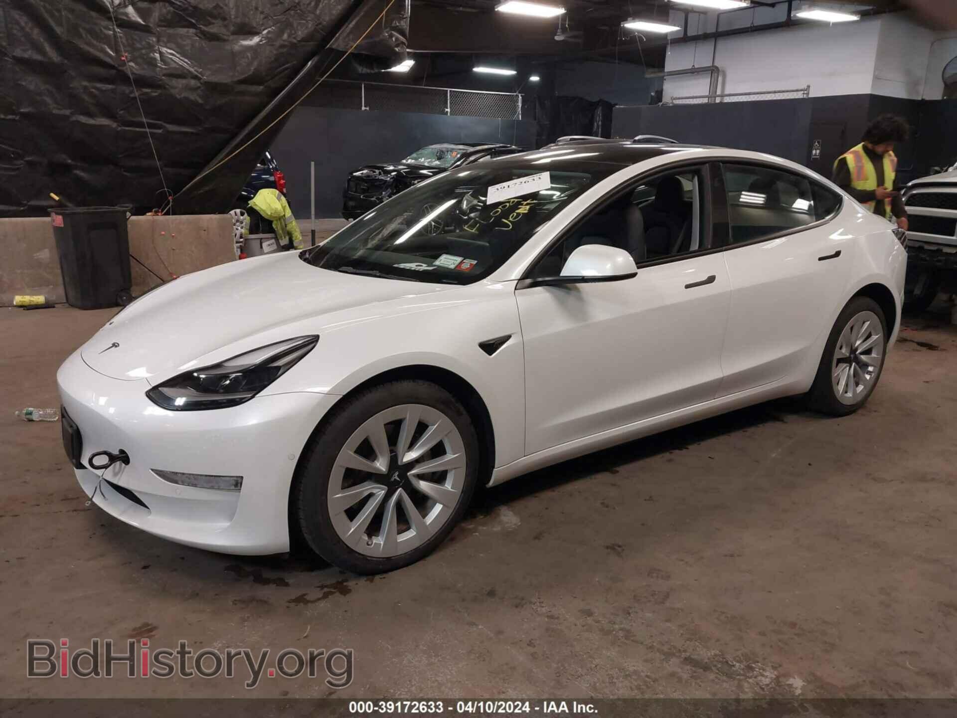 2022 TESLA MODEL 3 - VIN: 5YJ3E1EB5NF247666 - Фото 2