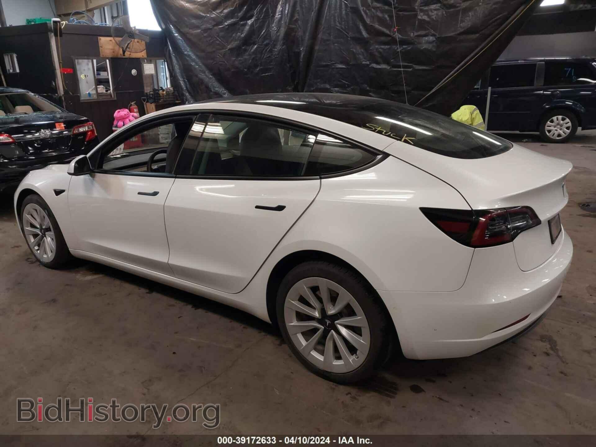 2022 TESLA MODEL 3 - VIN: 5YJ3E1EB5NF247666 - Фото 3