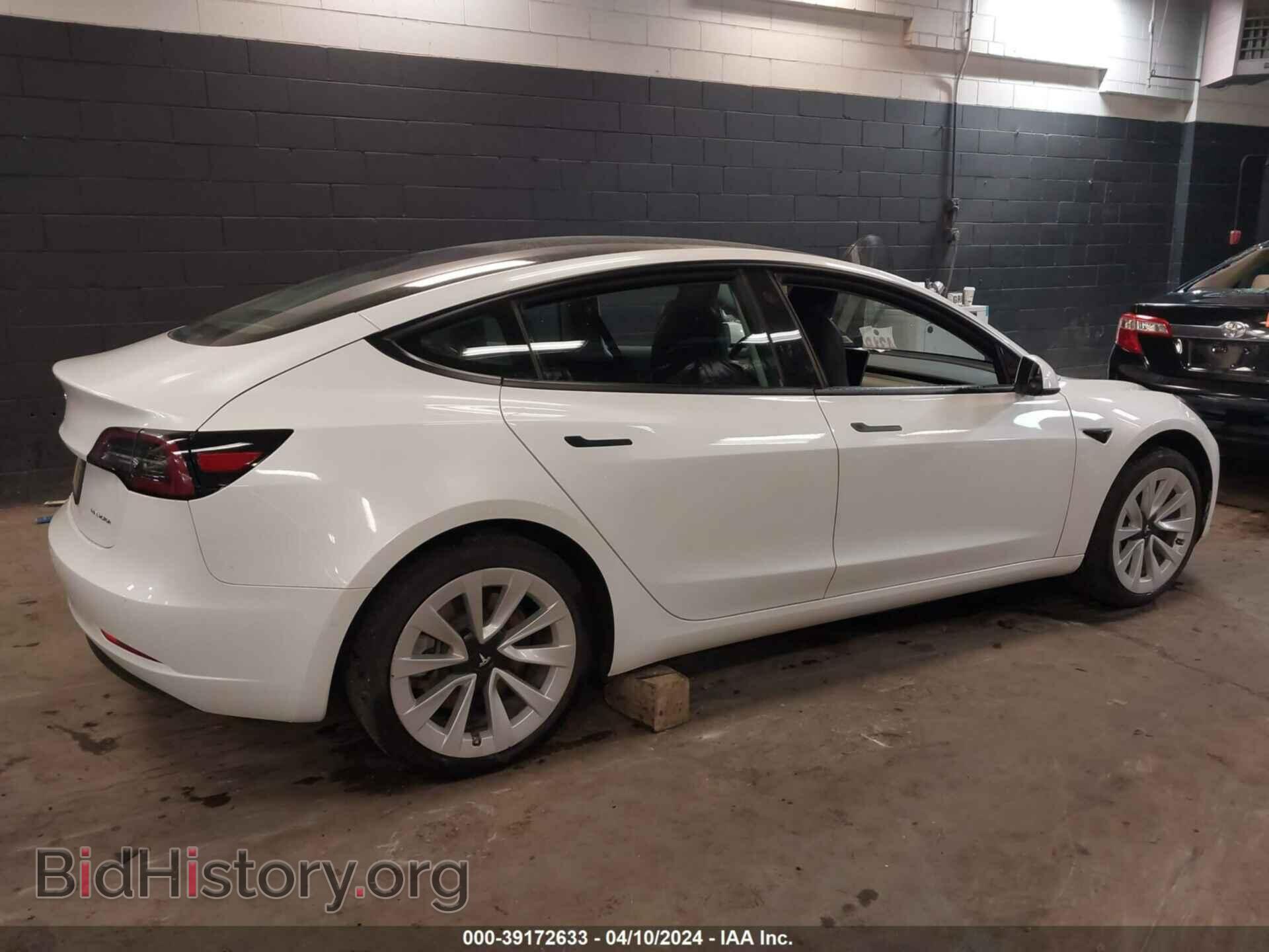 2022 TESLA MODEL 3 - VIN: 5YJ3E1EB5NF247666 - Фото 4