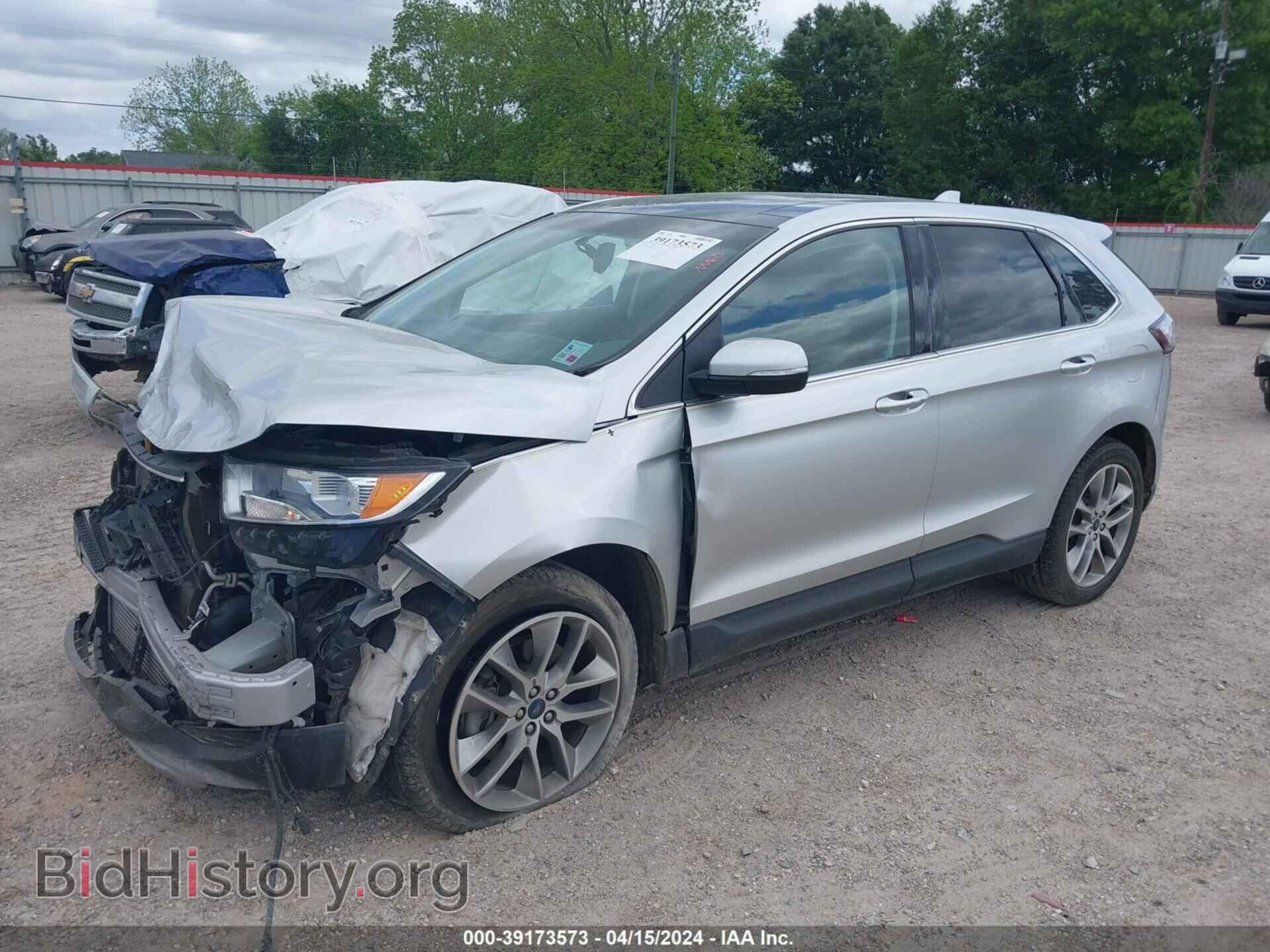 2016 FORD EDGE - VIN: 2FMPK4K96GBC56336 - Фото 2