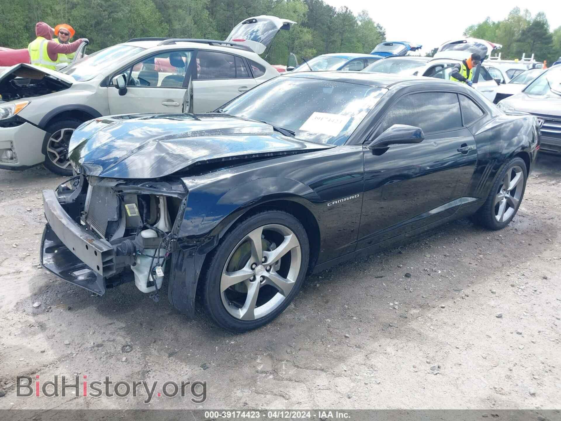 2013 CHEVROLET CAMARO - VIN: 2G1FB1E33D9177918 - Фото 2
