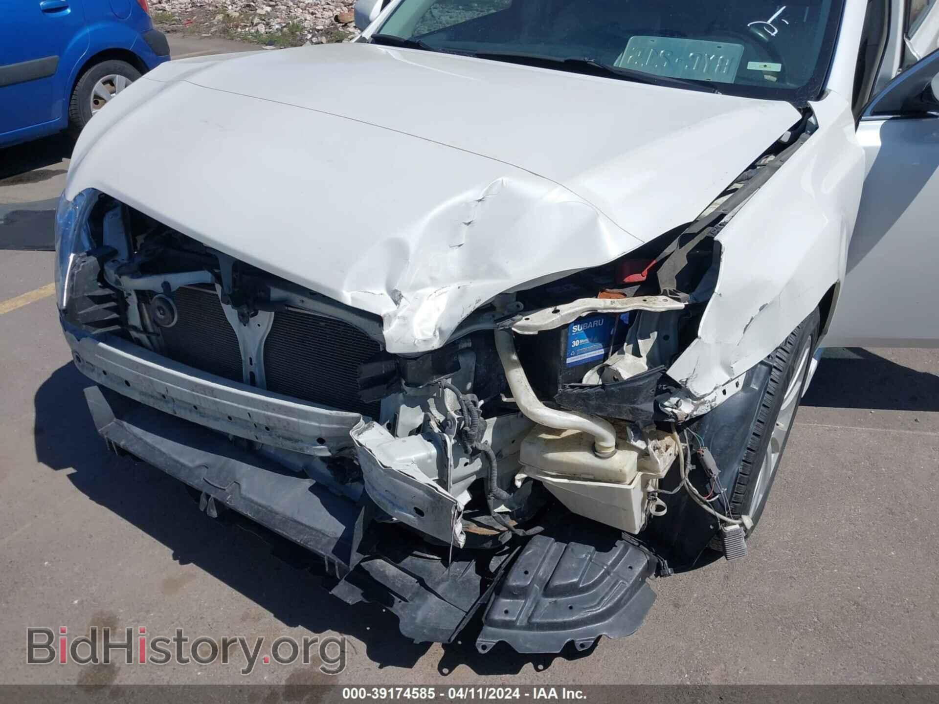 2012 SUBARU LEGACY - VIN: 4S3BMDC62C2007657 - Фото 6